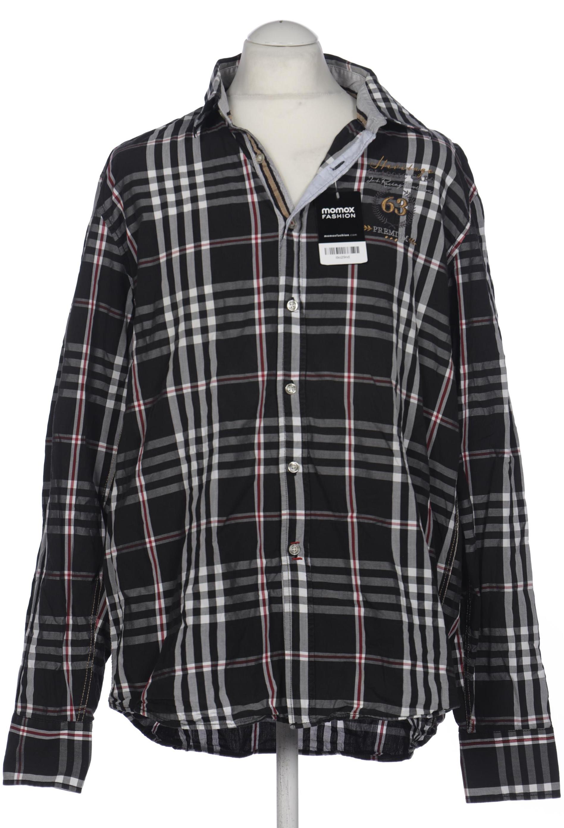 

Camp David Herren Hemd, schwarz