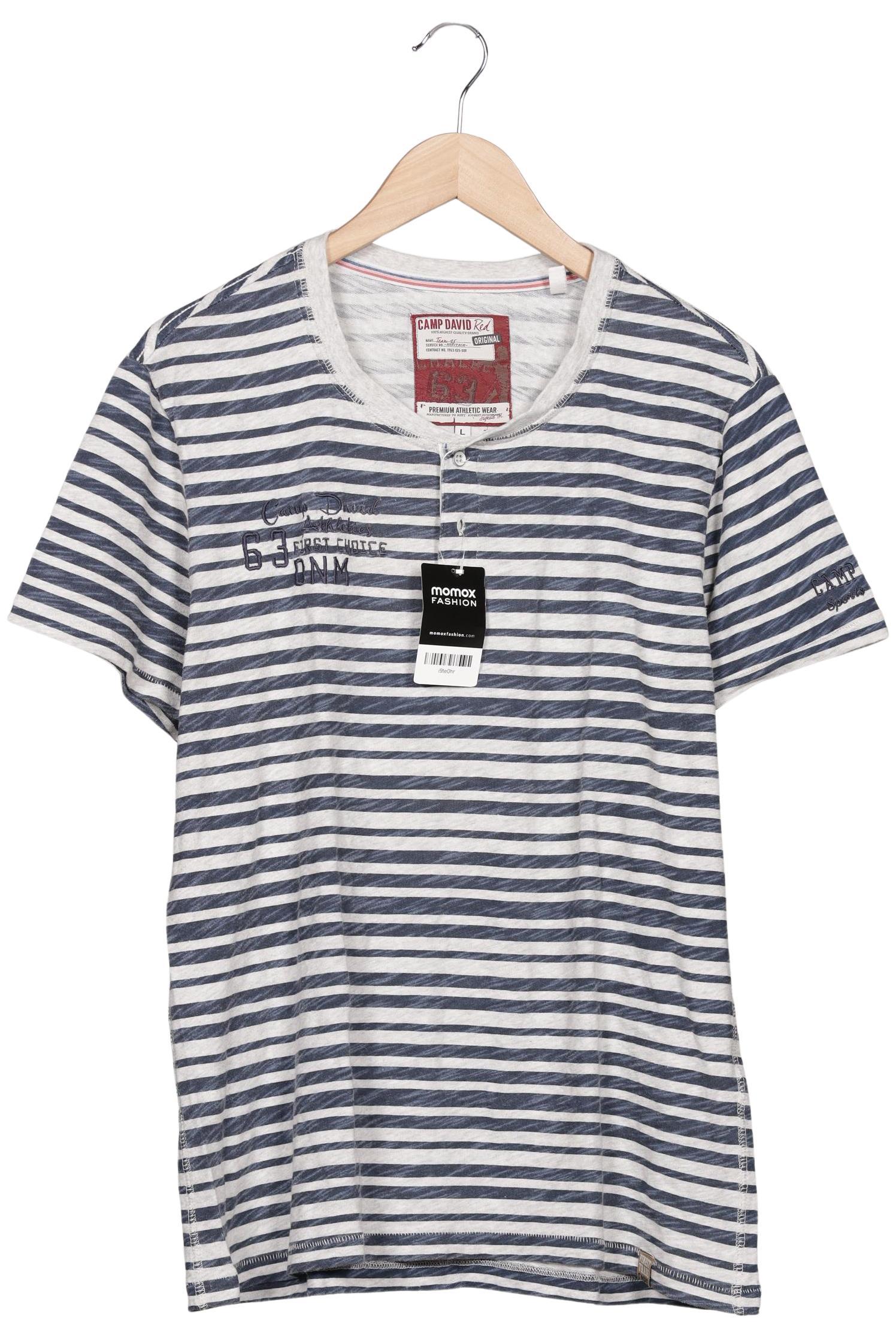 

Camp David Herren T-Shirt, blau, Gr. 52