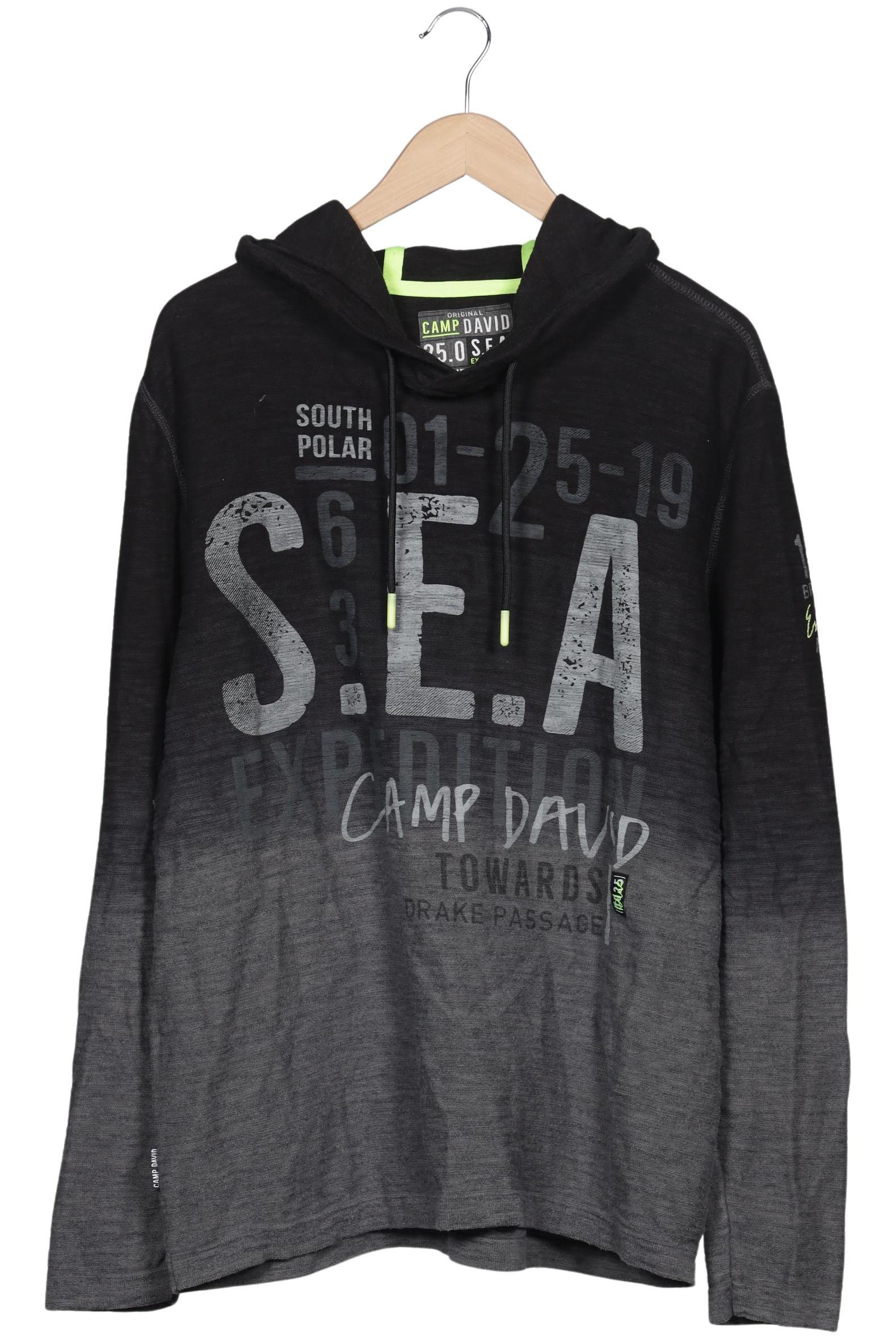 

Camp David Herren Kapuzenpullover, neon, Gr. 56