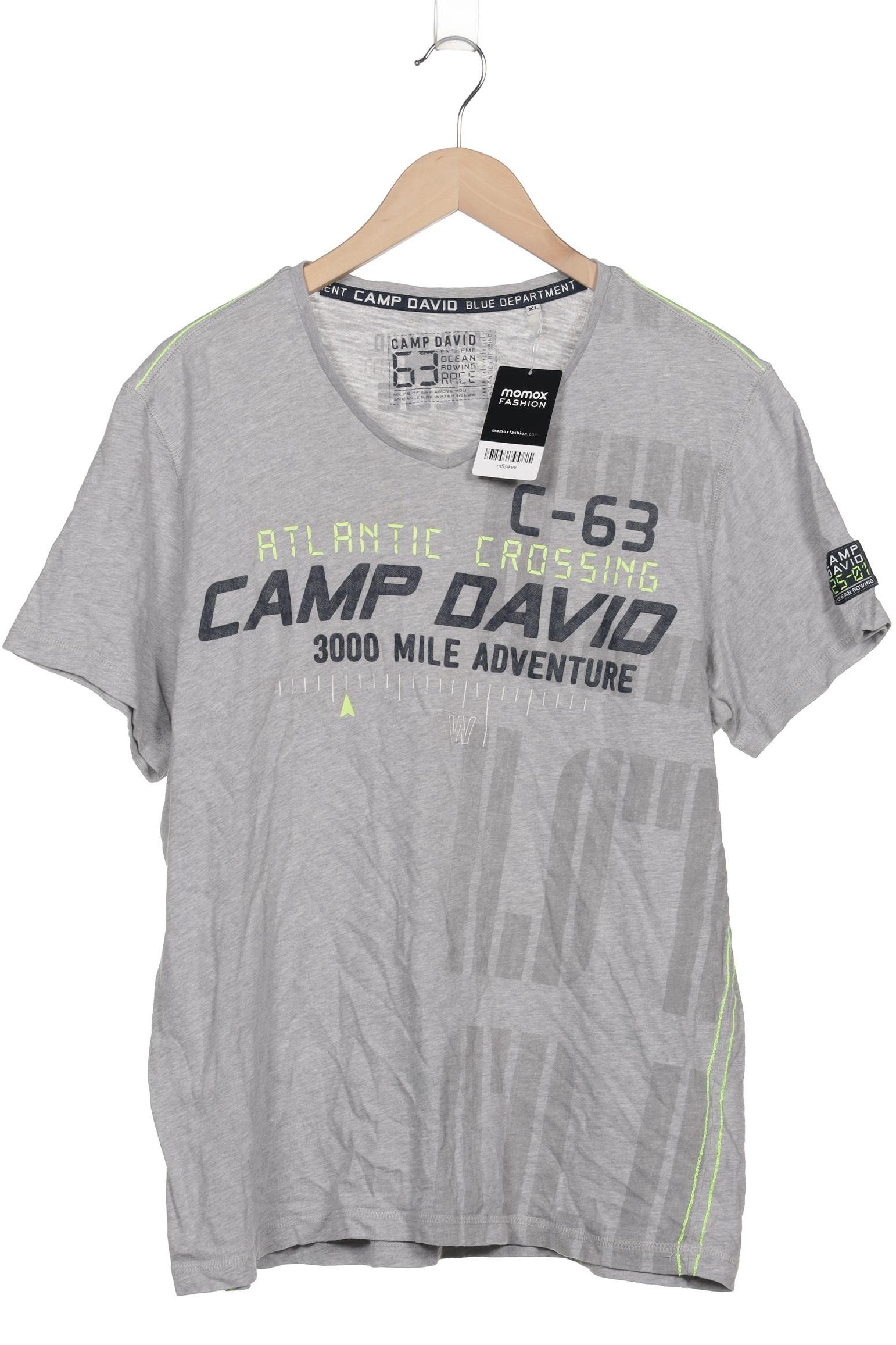 

Camp David Herren T-Shirt, grau, Gr. 54
