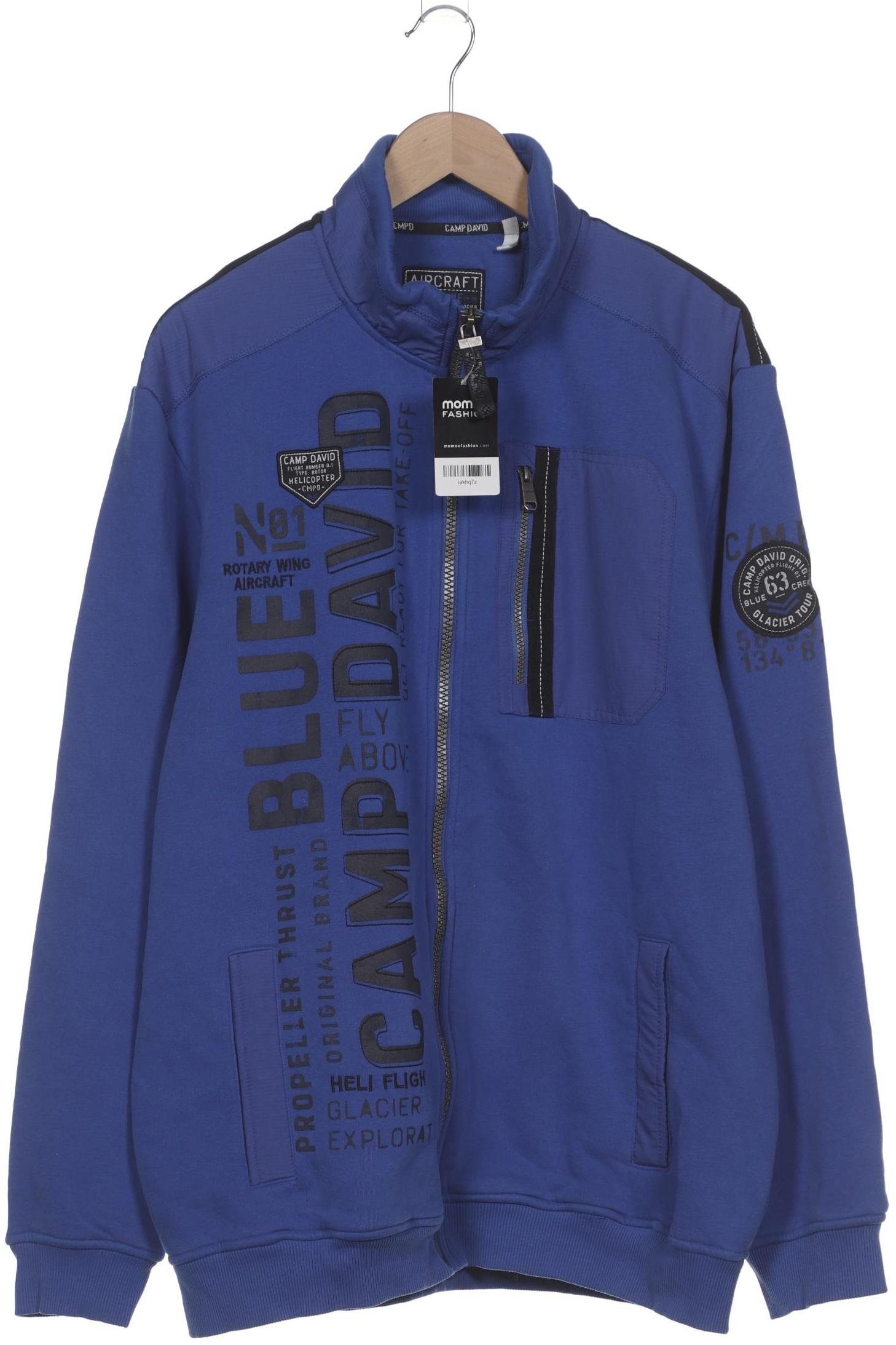 

Camp David Herren Sweatshirt, blau, Gr. 58