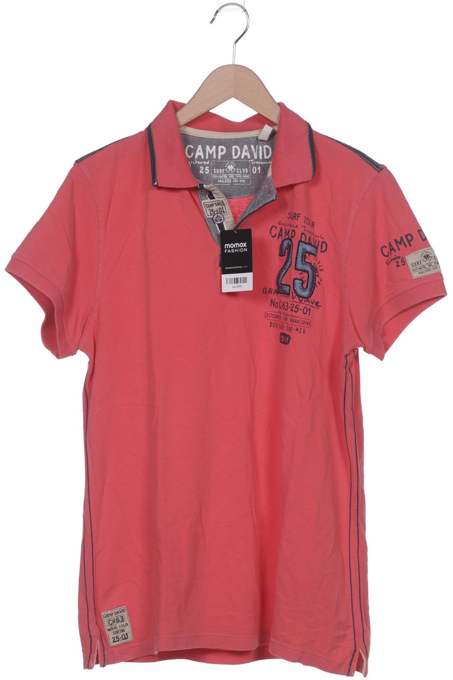 

Camp David Herren Poloshirt, pink, Gr. 52