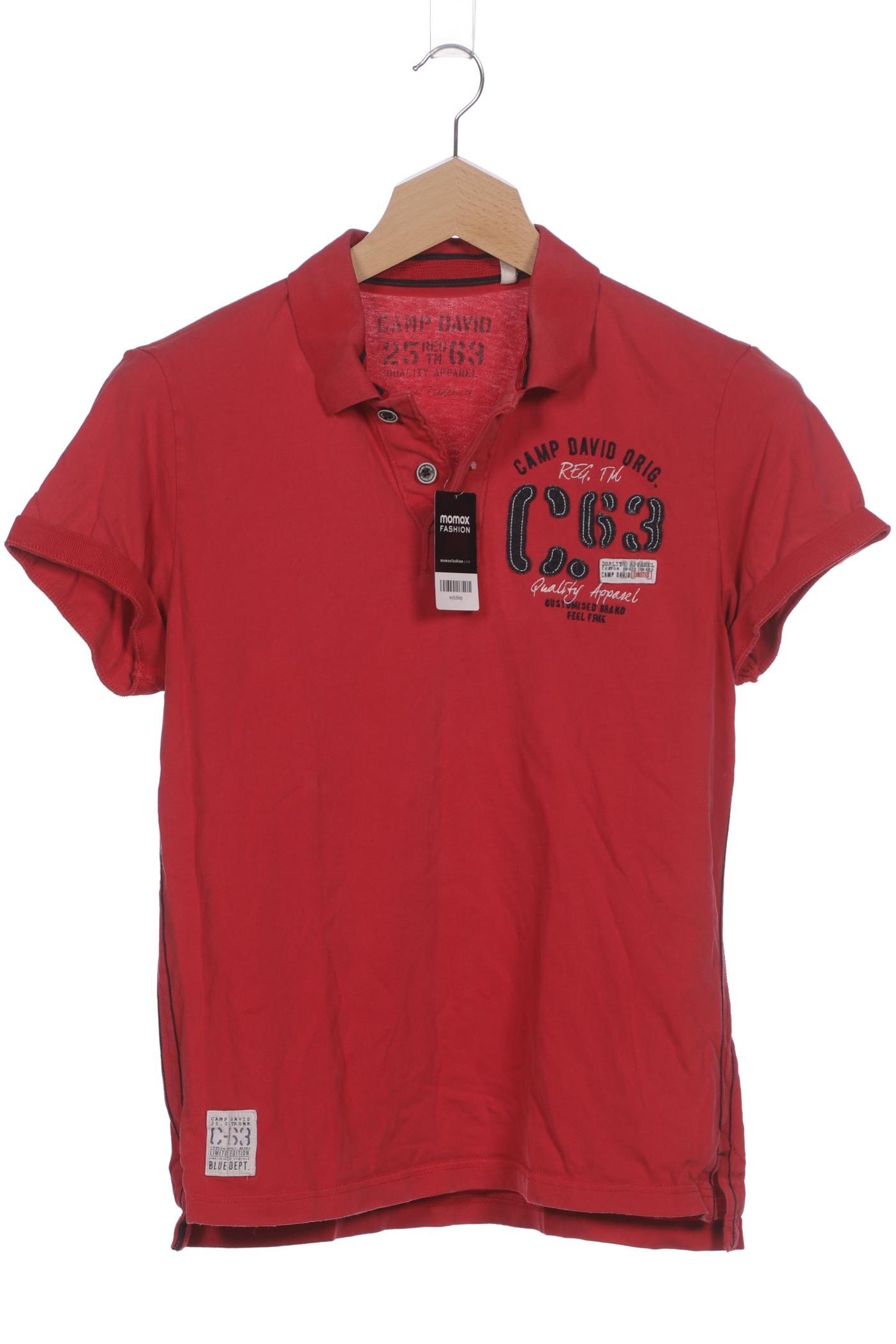 

Camp David Herren Poloshirt, rot, Gr. 52