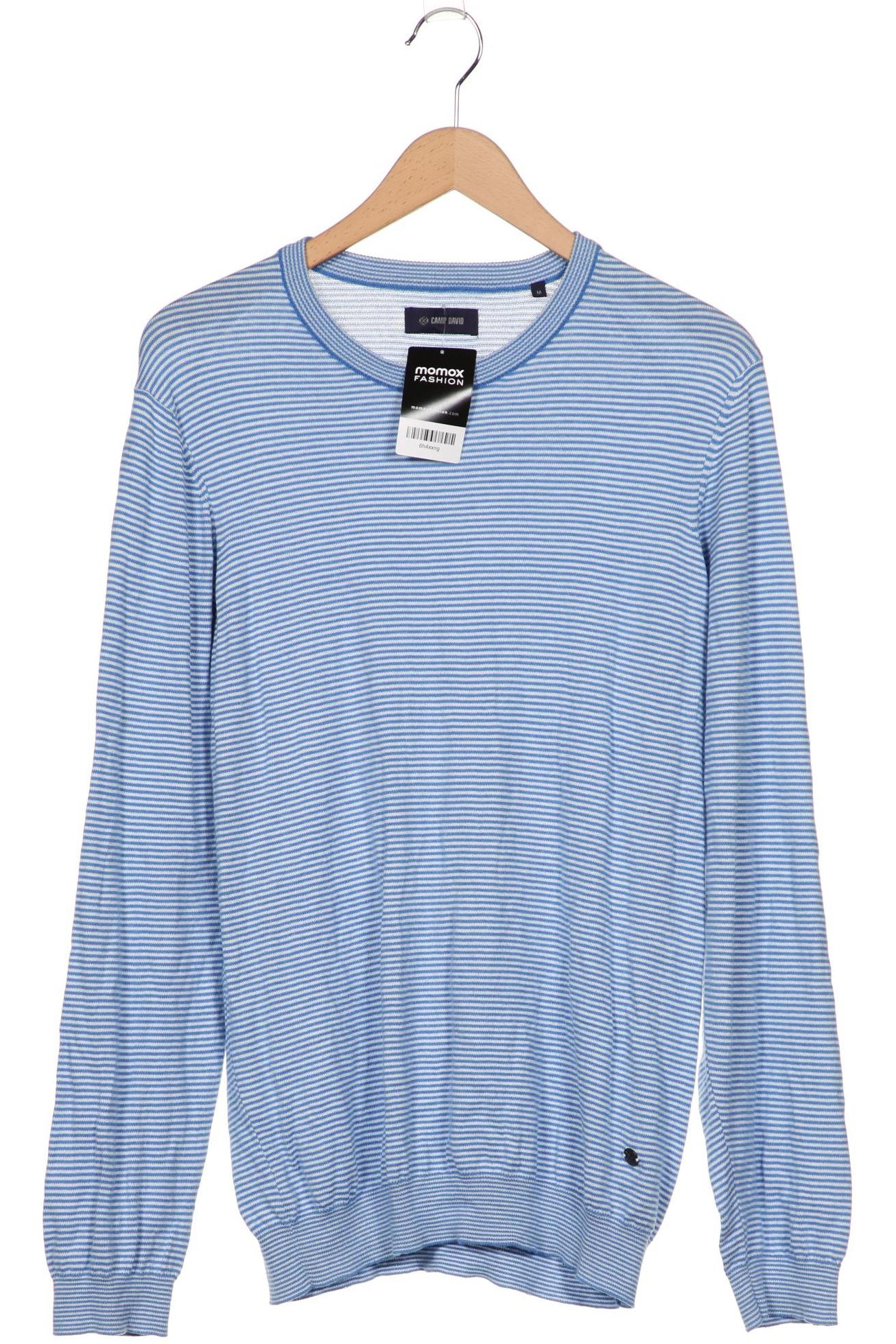 

Camp David Herren Pullover, blau
