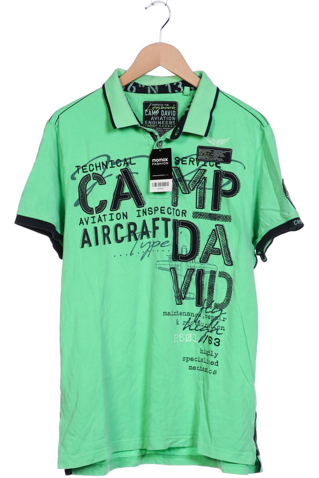 

Camp David Herren Poloshirt, grün, Gr. 54