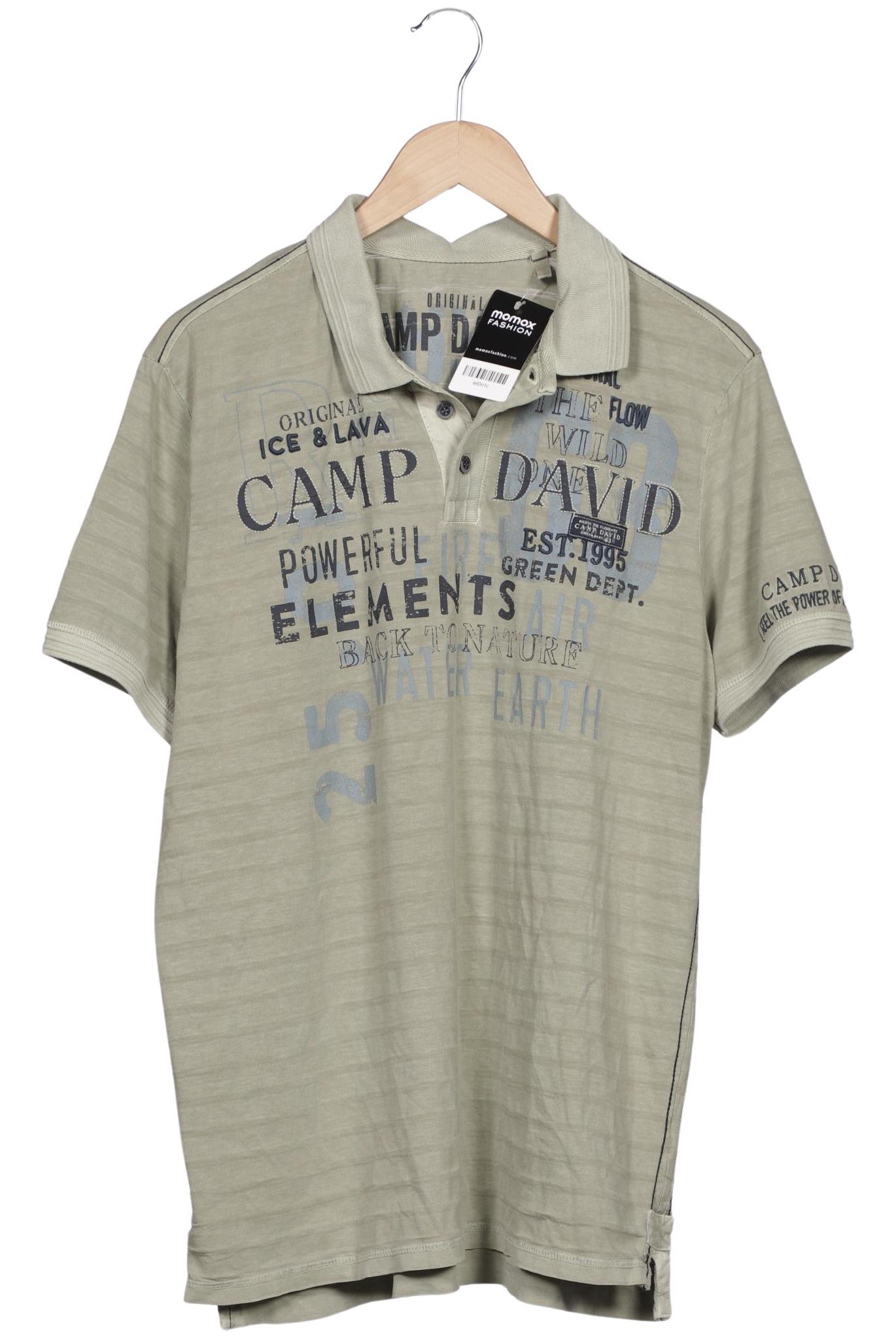 

Camp David Herren Poloshirt, grün, Gr. 54
