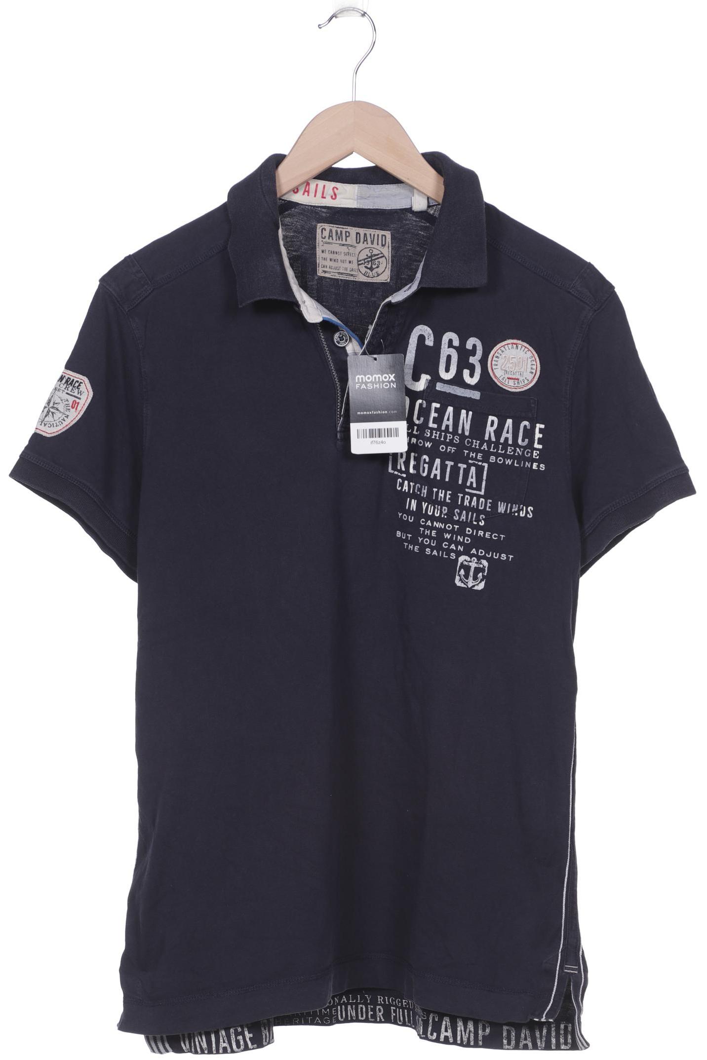 

Camp David Herren Poloshirt, marineblau, Gr. 52