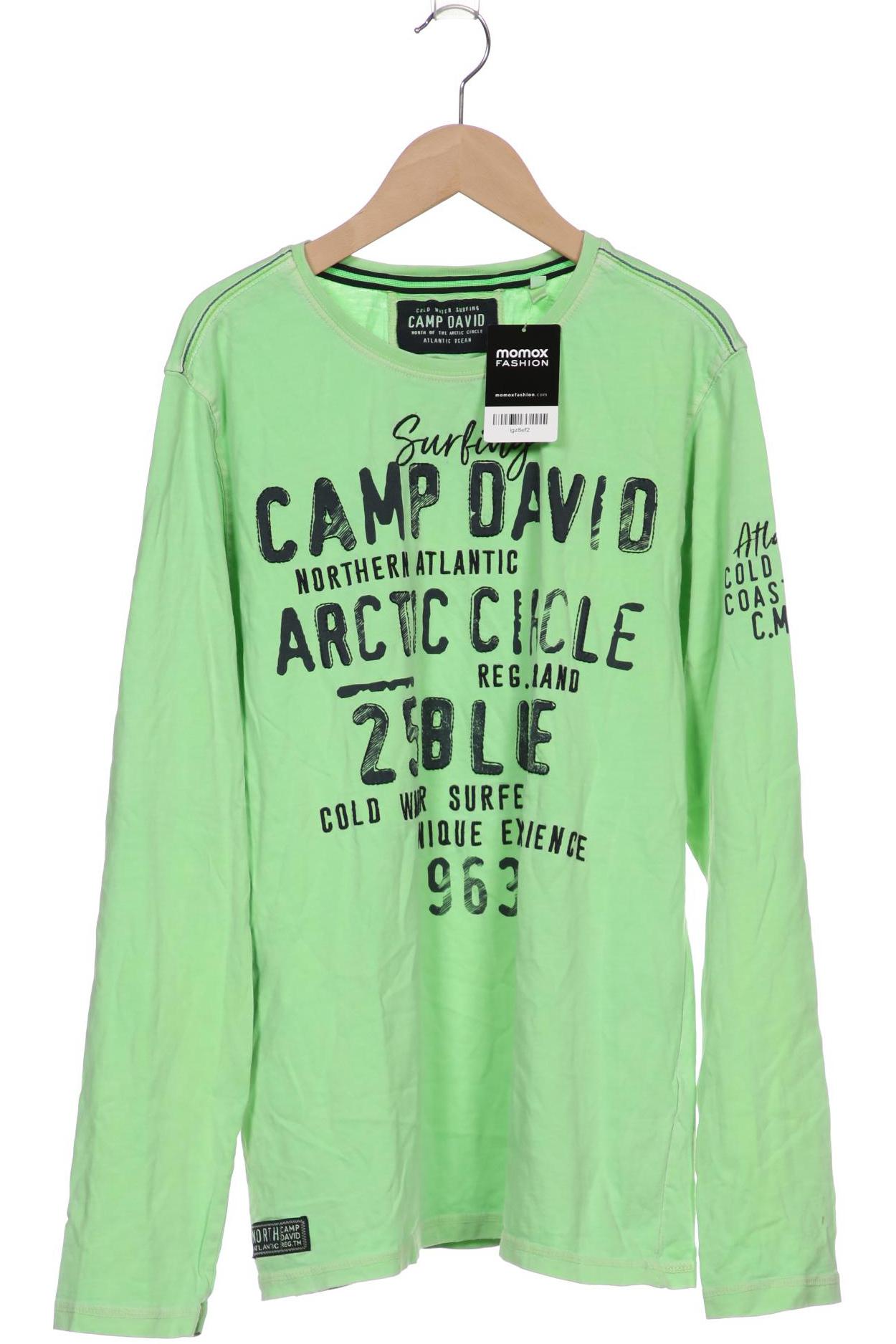 

Camp David Herren Langarmshirt, hellgrün