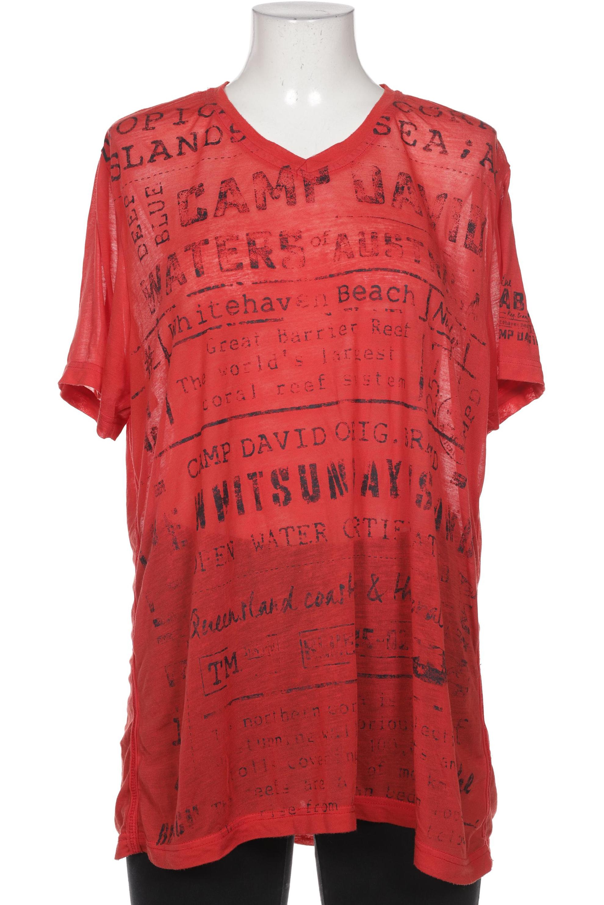

Camp David Herren T-Shirt, rot, Gr. 52