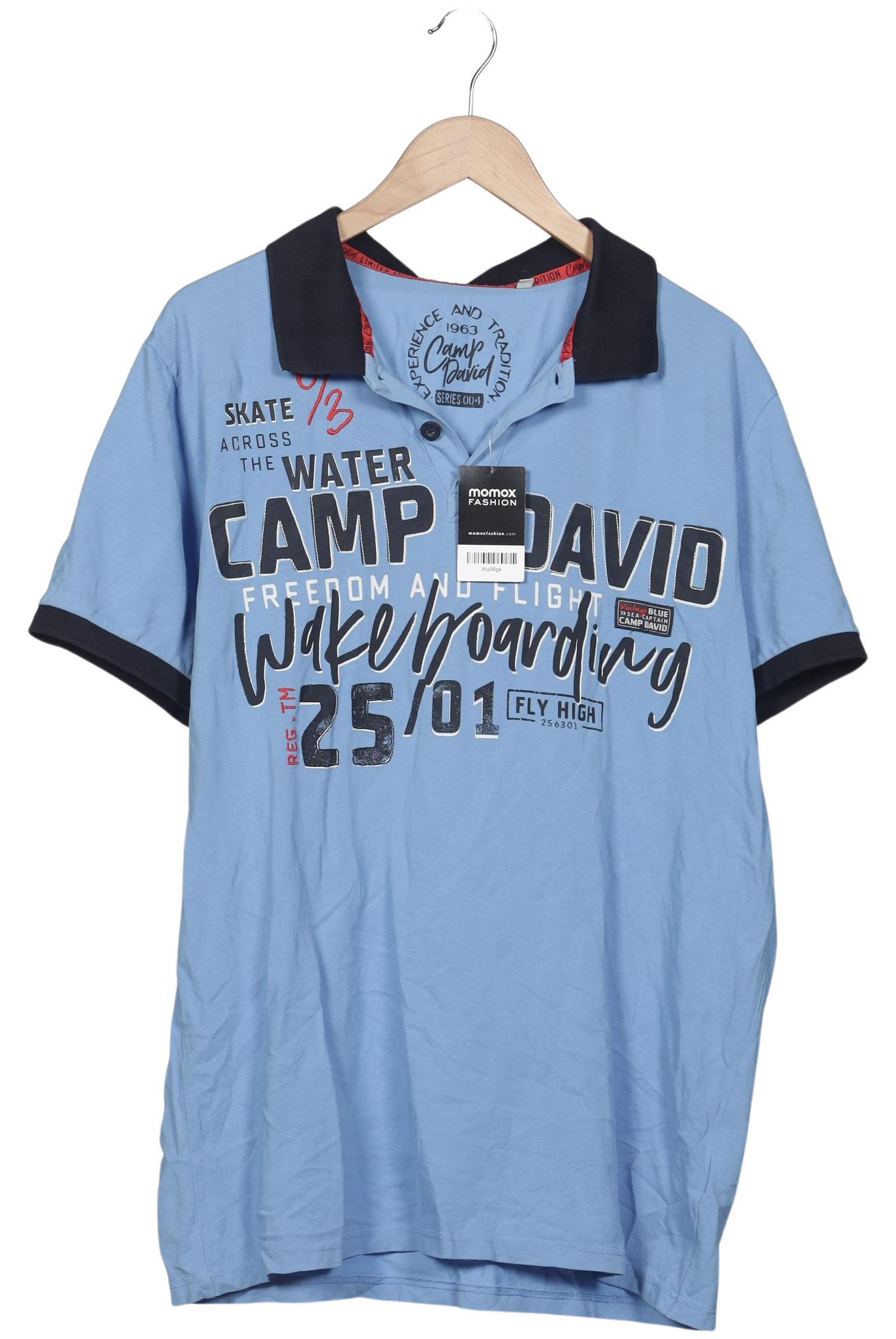 

Camp David Herren Poloshirt, blau, Gr. 56