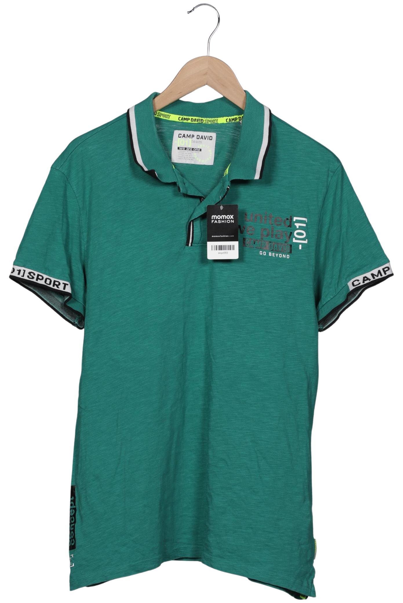 

Camp David Herren Poloshirt, grün, Gr. 54