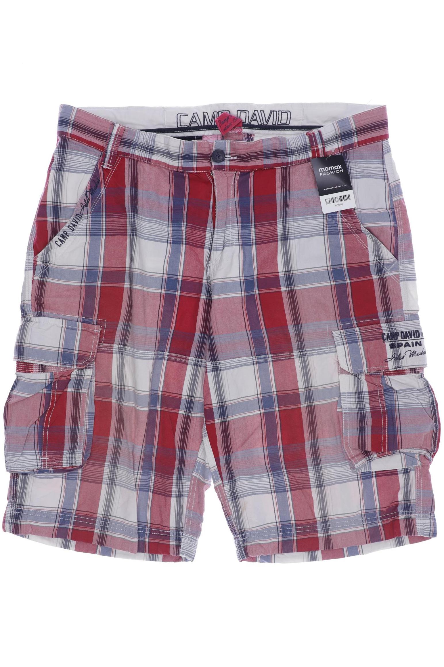 

Camp David Herren Shorts, rot