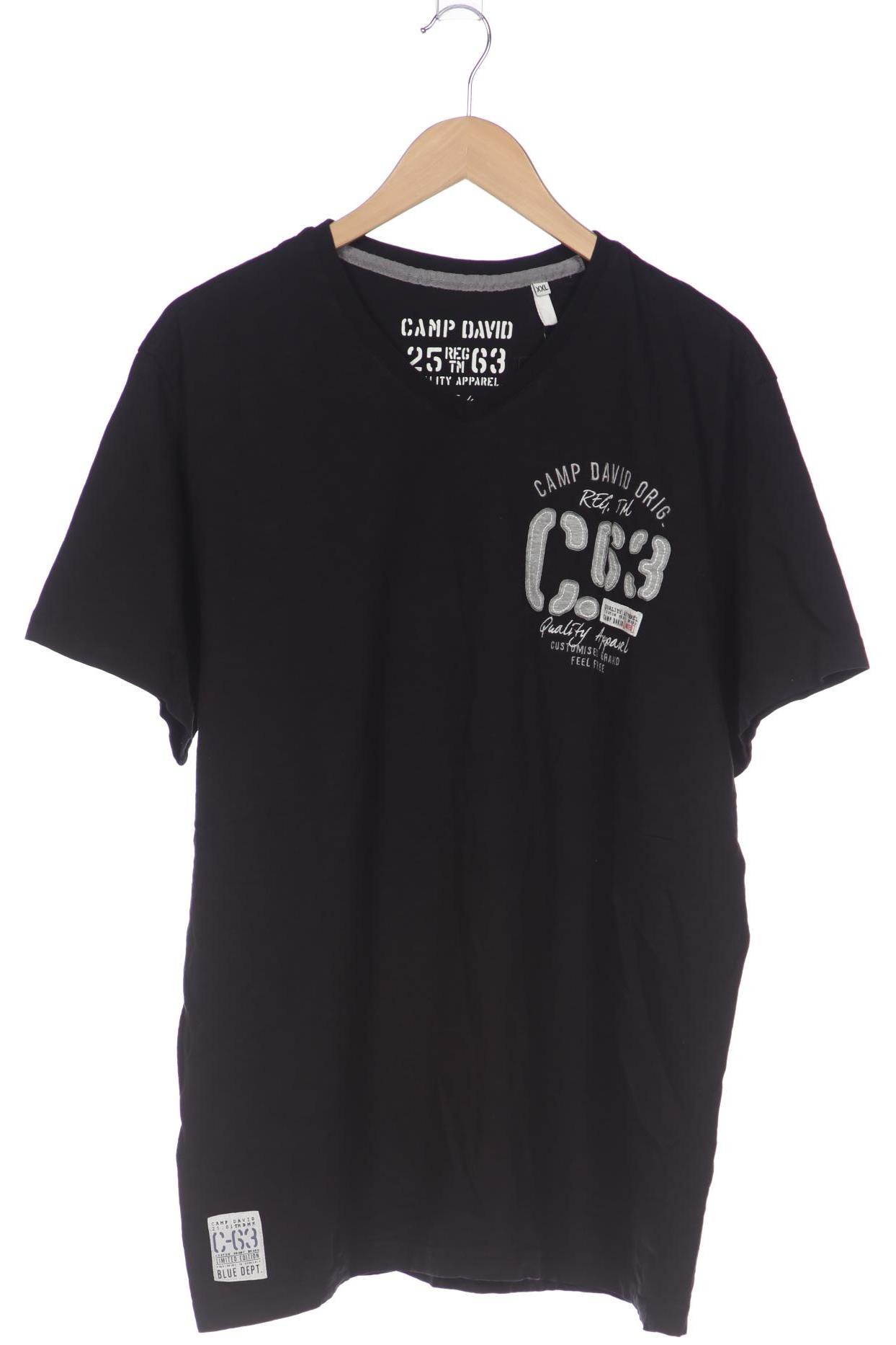 

Camp David Herren T-Shirt, schwarz, Gr. 56