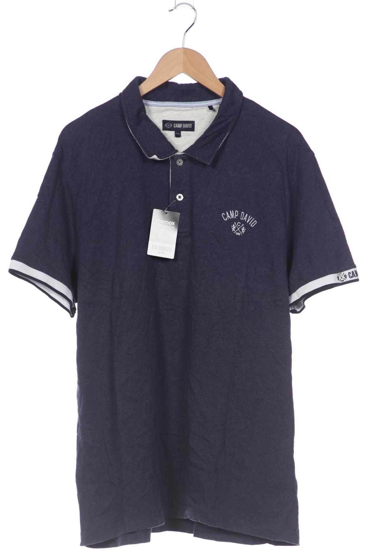 

Camp David Herren Poloshirt, blau, Gr. 58