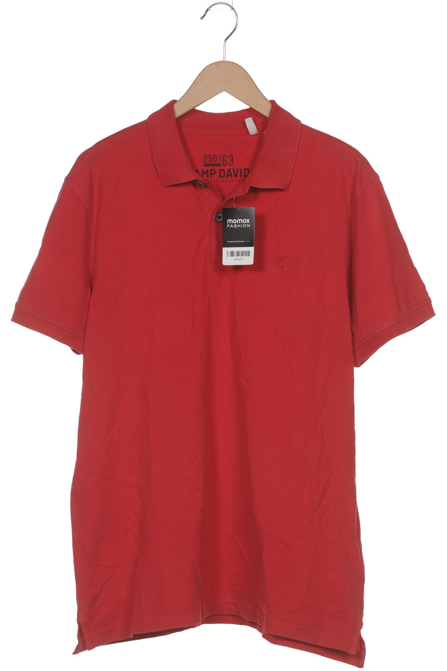 

Camp David Herren Poloshirt, rot, Gr. 54