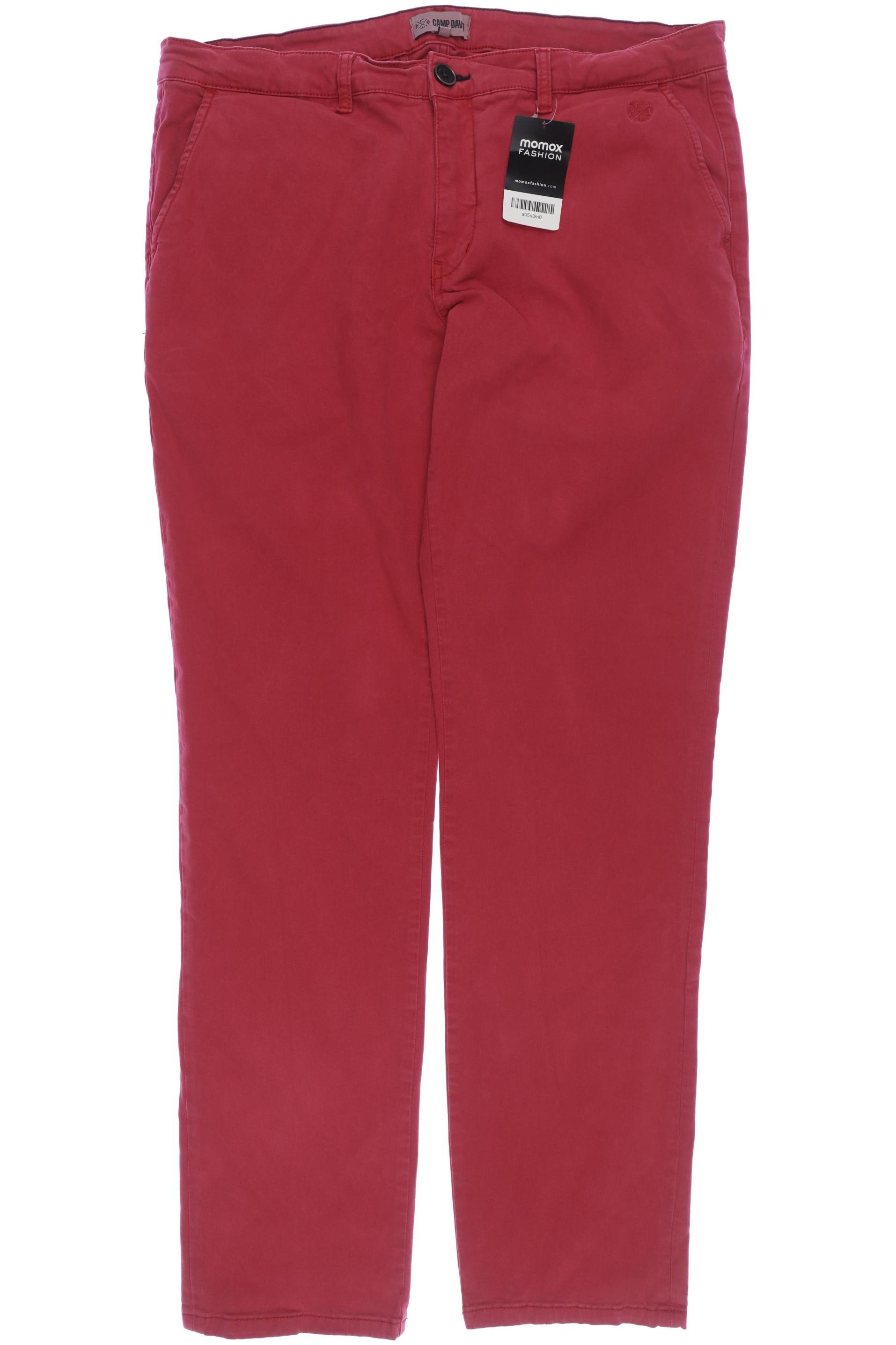 

Camp David Herren Jeans, rot, Gr. 0