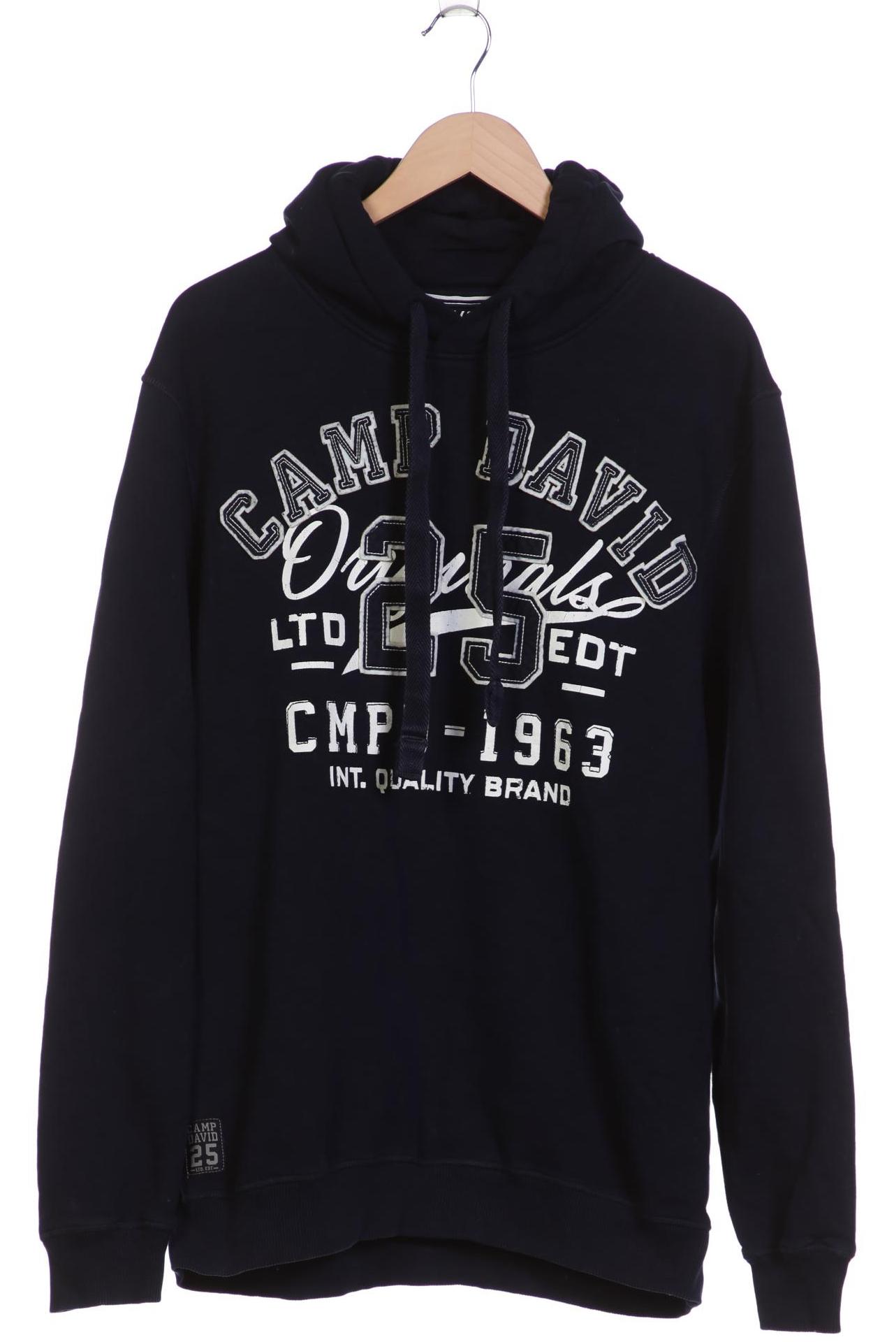 

Camp David Herren Kapuzenpullover, marineblau, Gr. 56