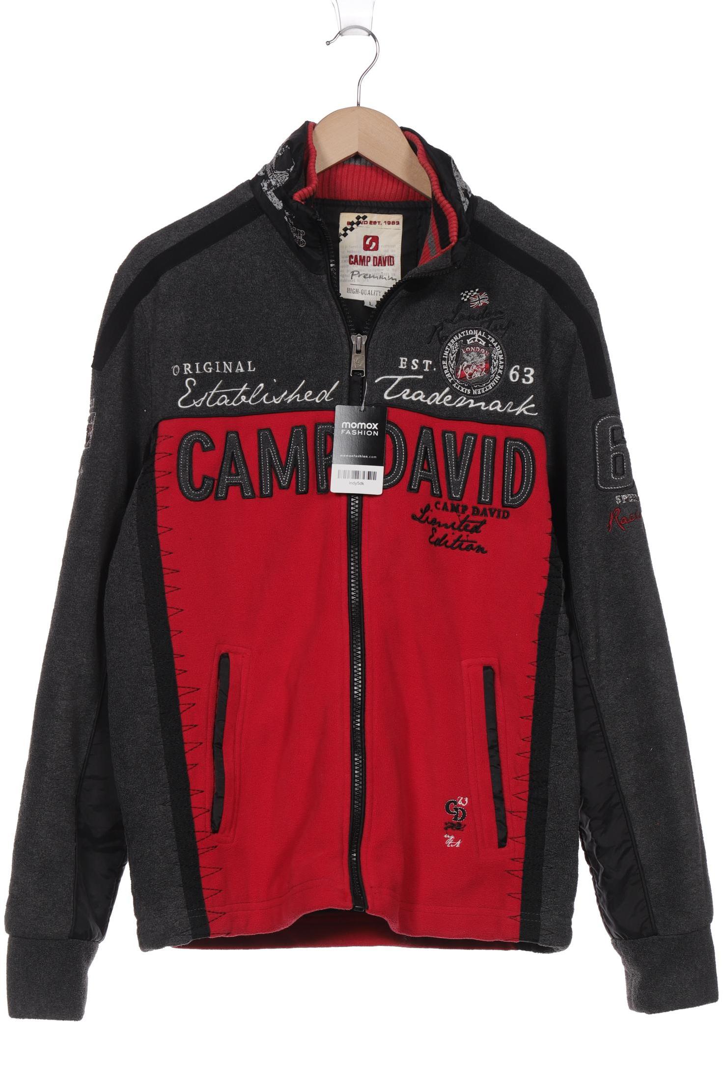 

Camp David Herren Jacke, grau