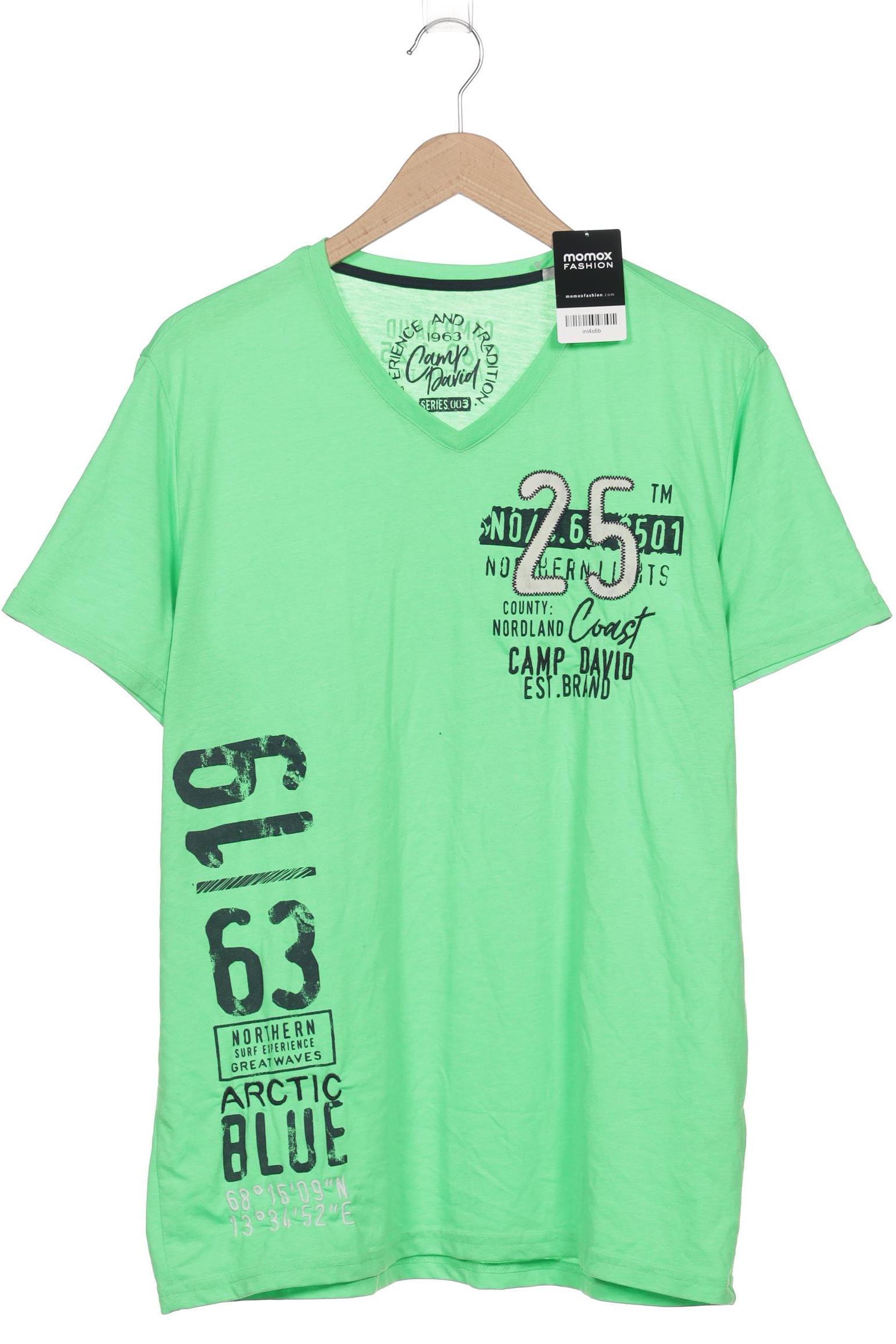 

Camp David Herren T-Shirt, hellgrün, Gr. 54