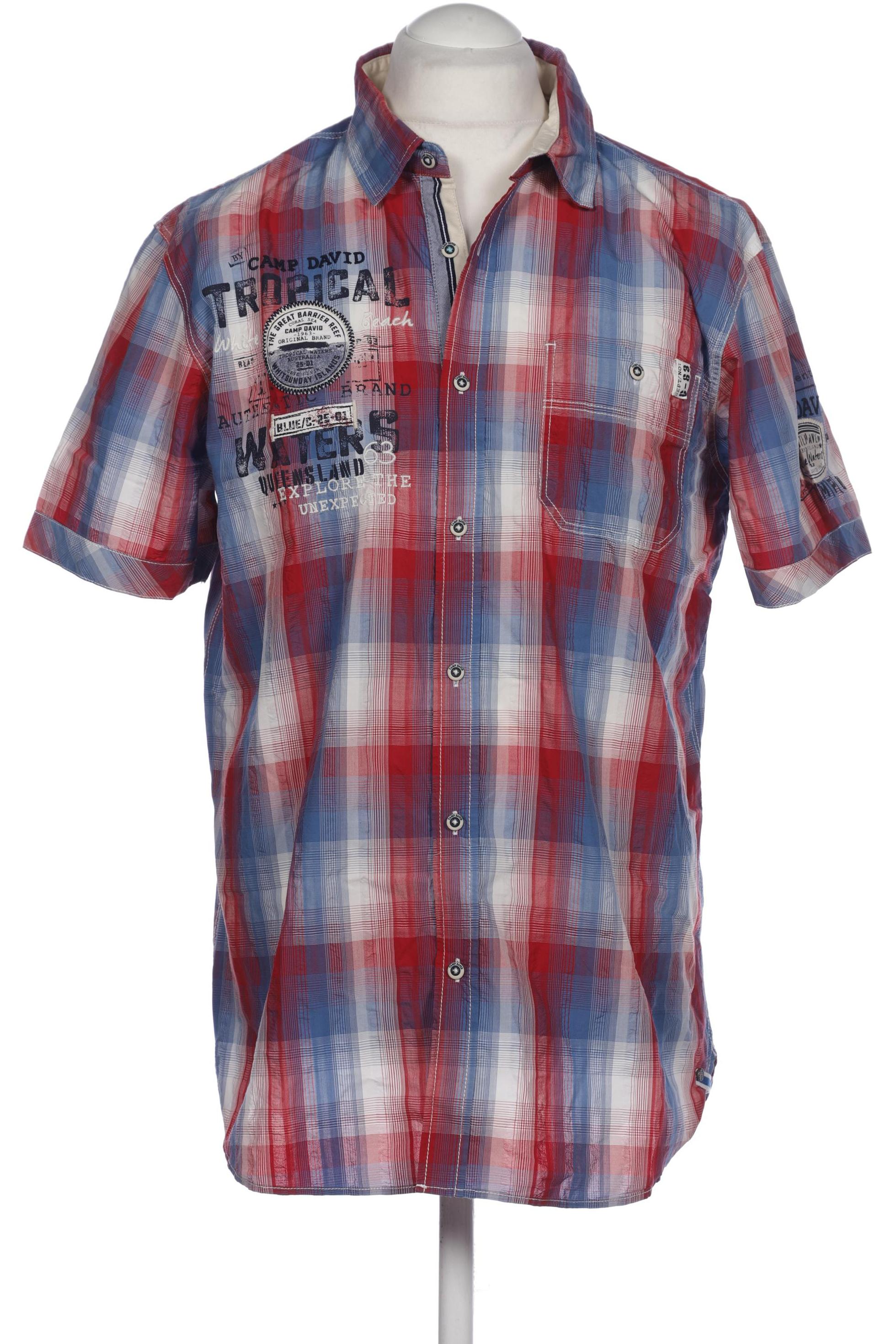 

Camp David Herren Hemd, blau, Gr. 52