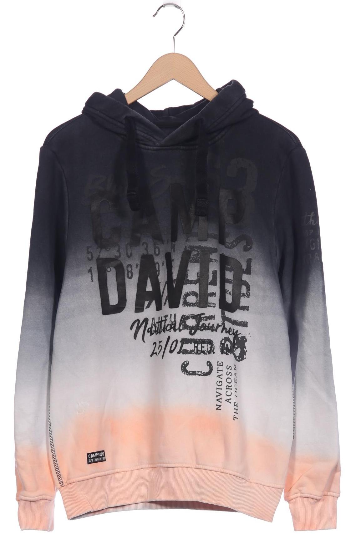 

Camp David Herren Kapuzenpullover, grau, Gr. 48
