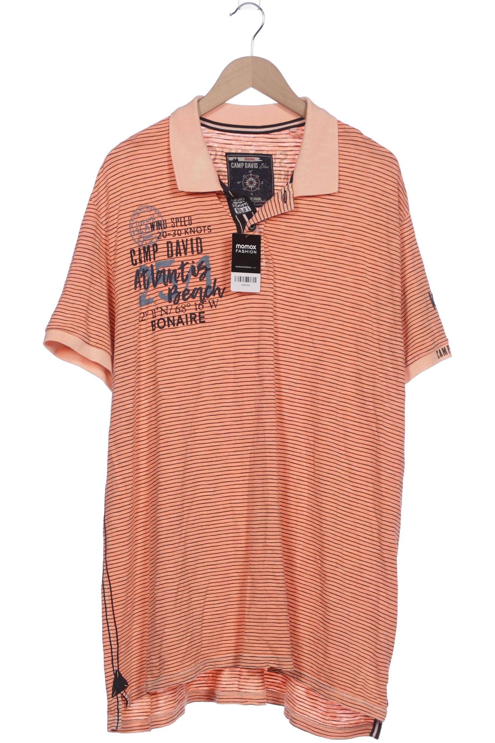 Thumbnail - Camp David Herren Poloshirt, orange, Gr. 58
