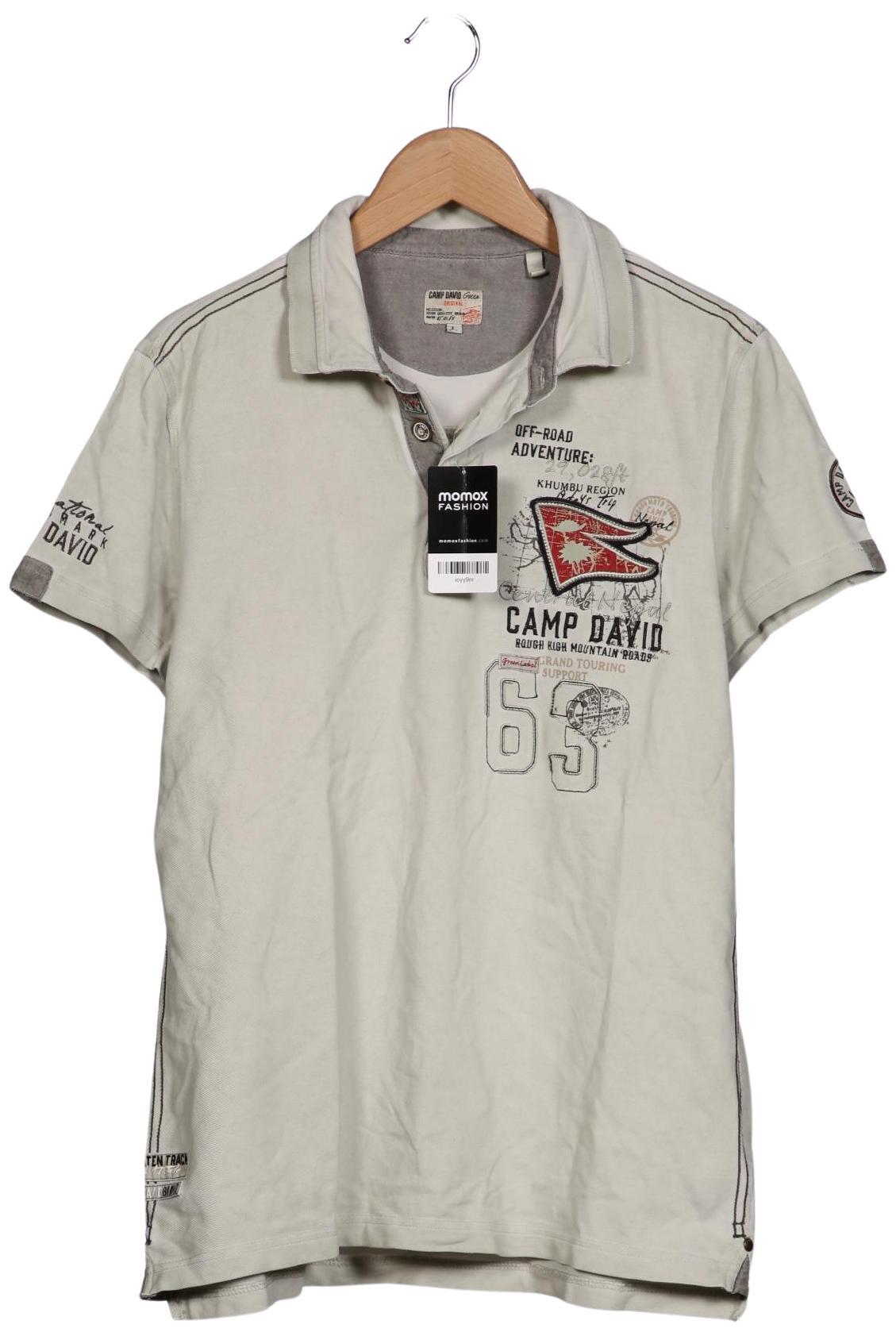 

Camp David Herren Poloshirt, beige, Gr. 52