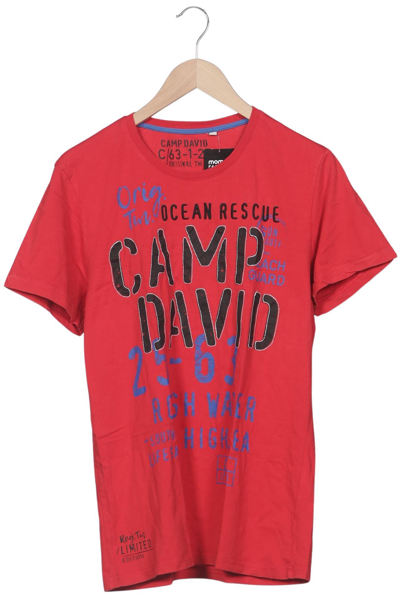 

Camp David Herren T-Shirt, rot, Gr. 52