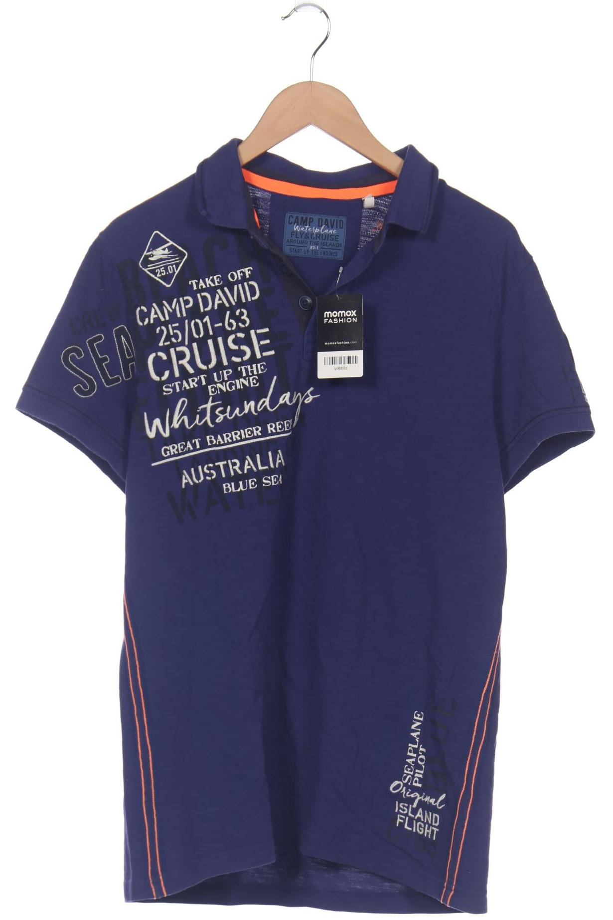 

Camp David Herren Poloshirt, marineblau, Gr. 52