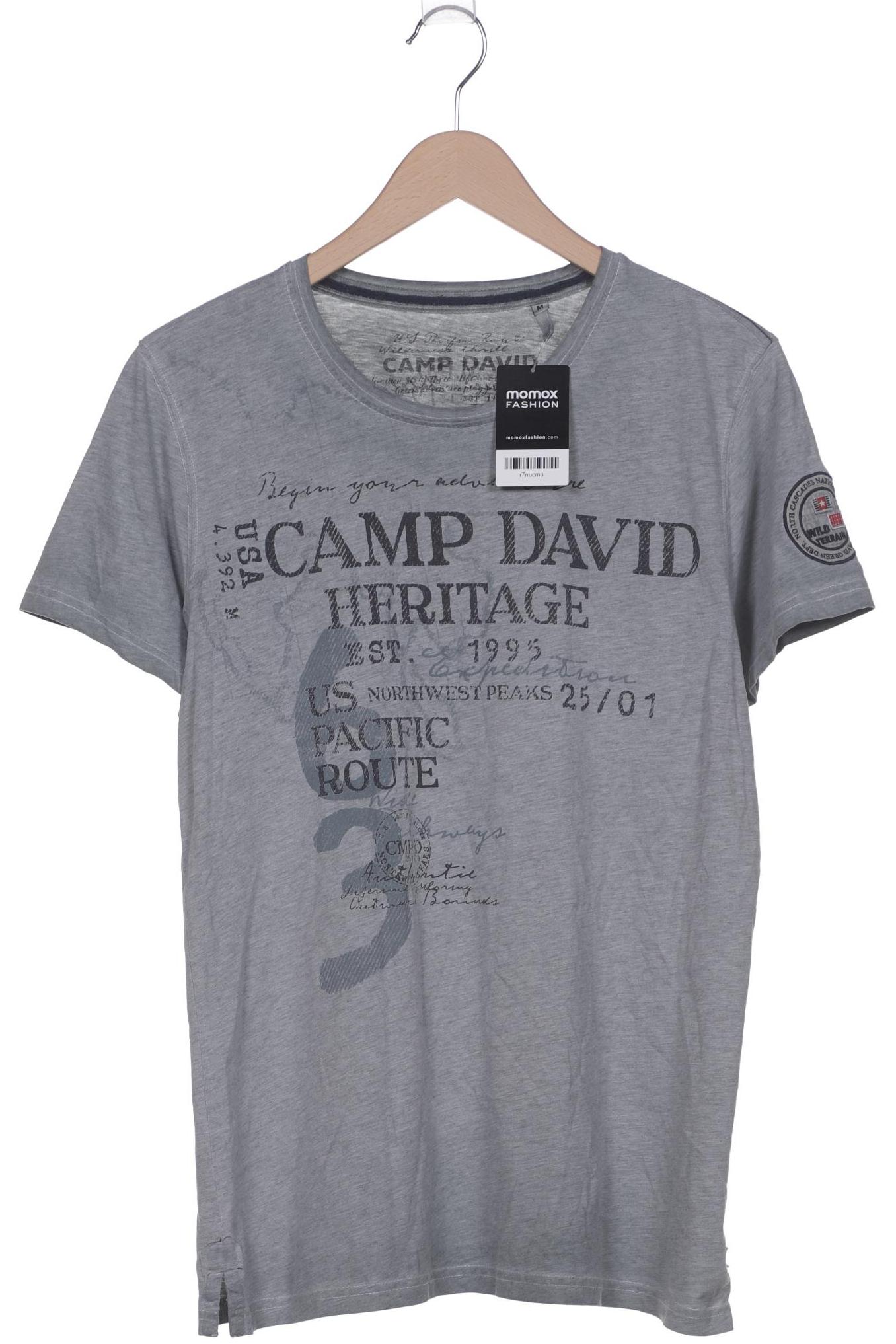 

Camp David Herren T-Shirt, grau, Gr. 48