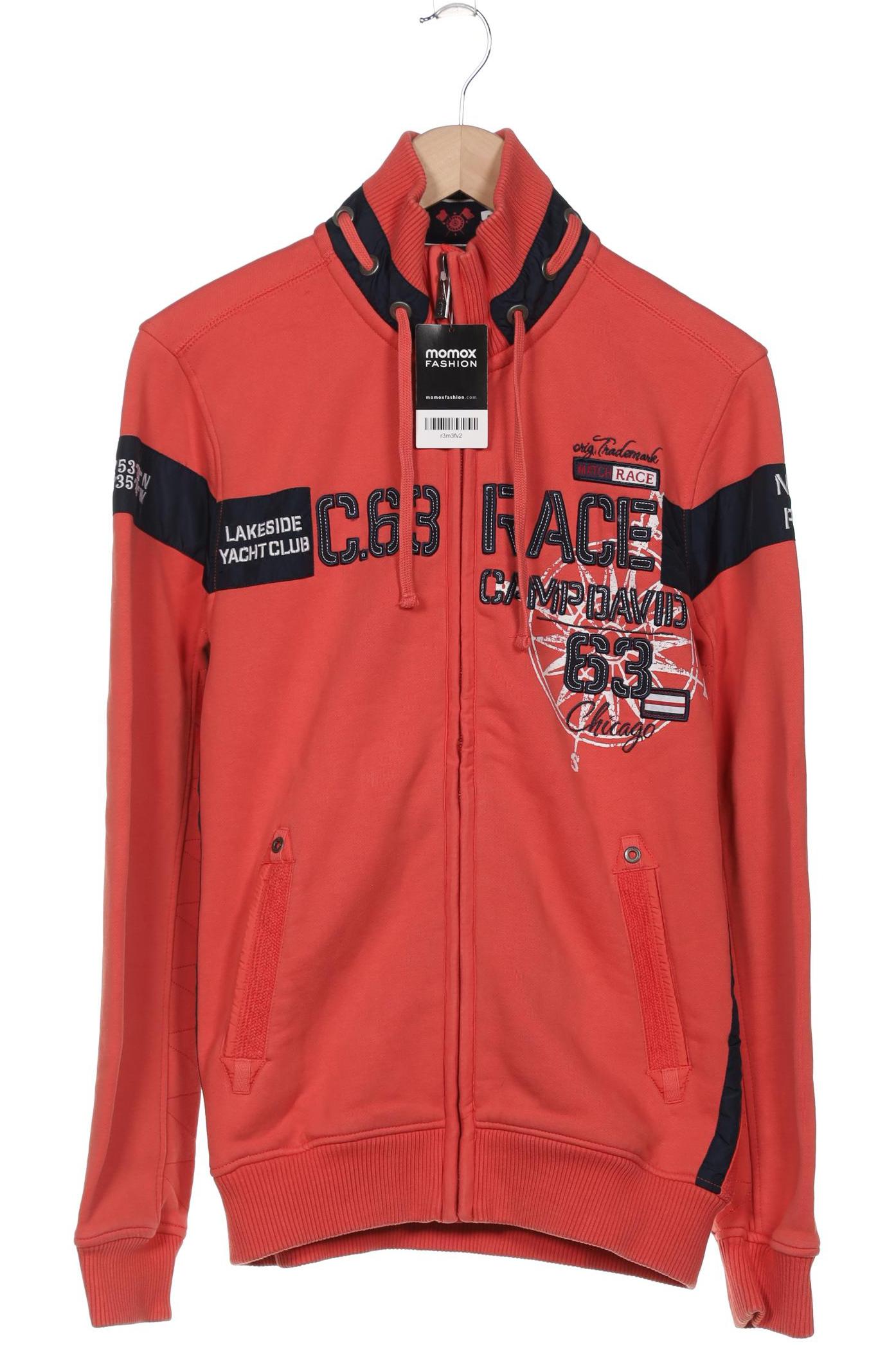 

Camp David Herren Sweatshirt, orange, Gr. 46