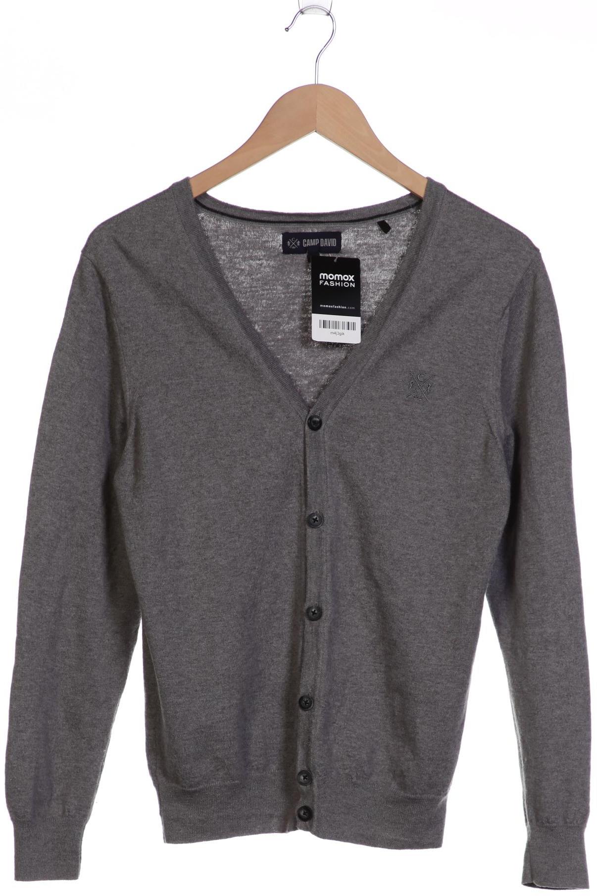 

Camp David Herren Strickjacke, grau, Gr. 46