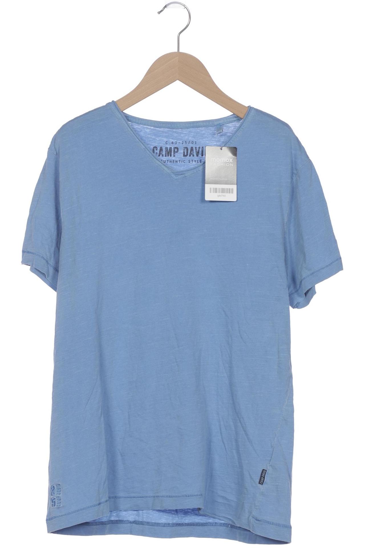 

Camp David Herren T-Shirt, blau, Gr. 48