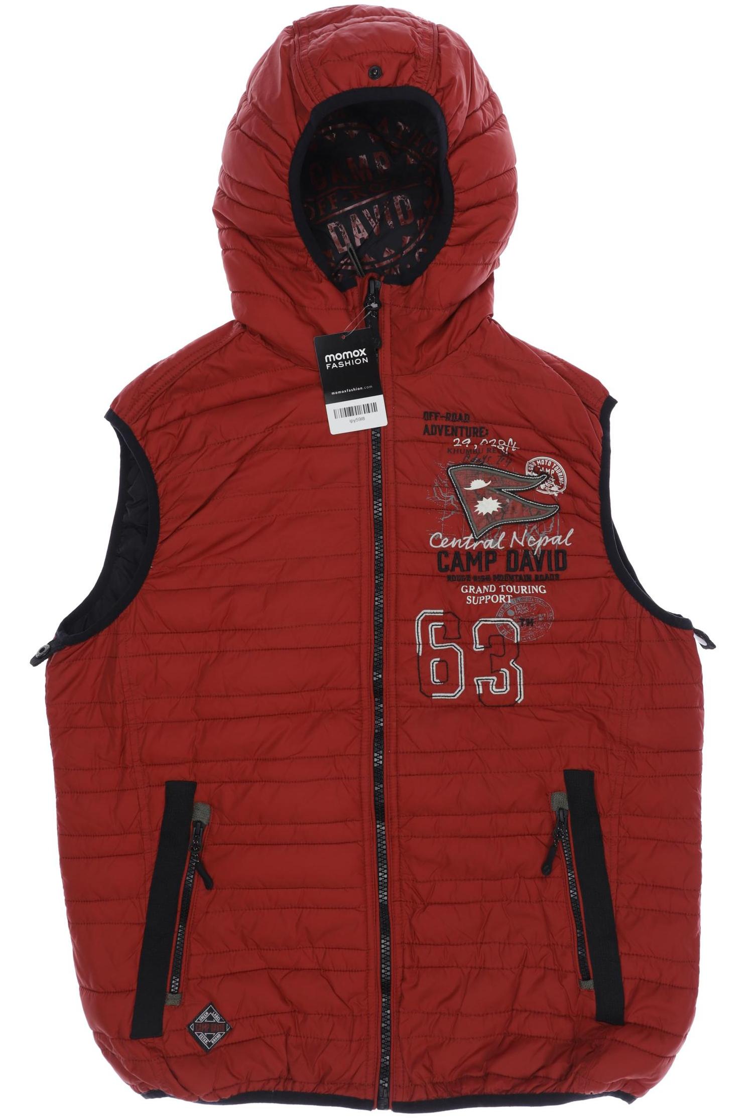 

Camp David Herren Weste, rot, Gr. 52