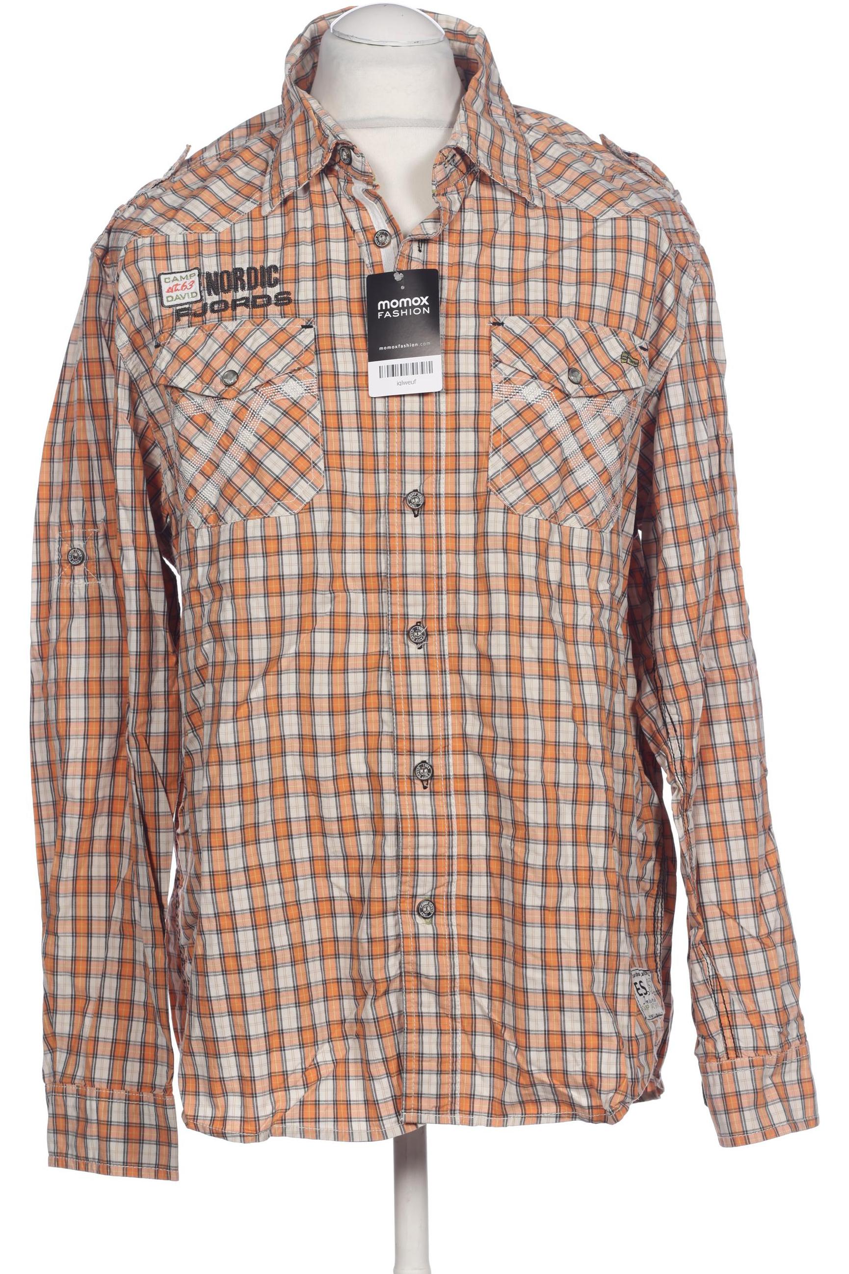 

Camp David Herren Hemd, orange, Gr. 54