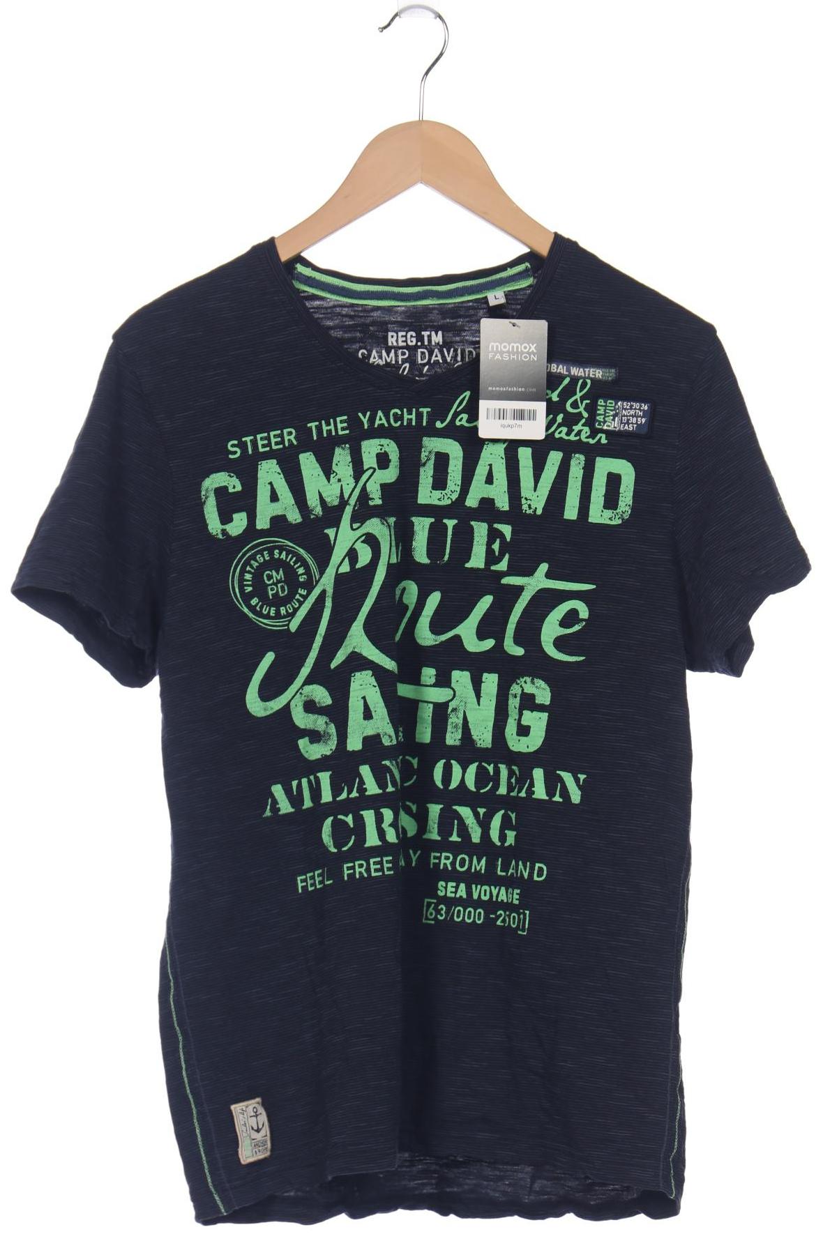 

Camp David Herren T-Shirt, marineblau