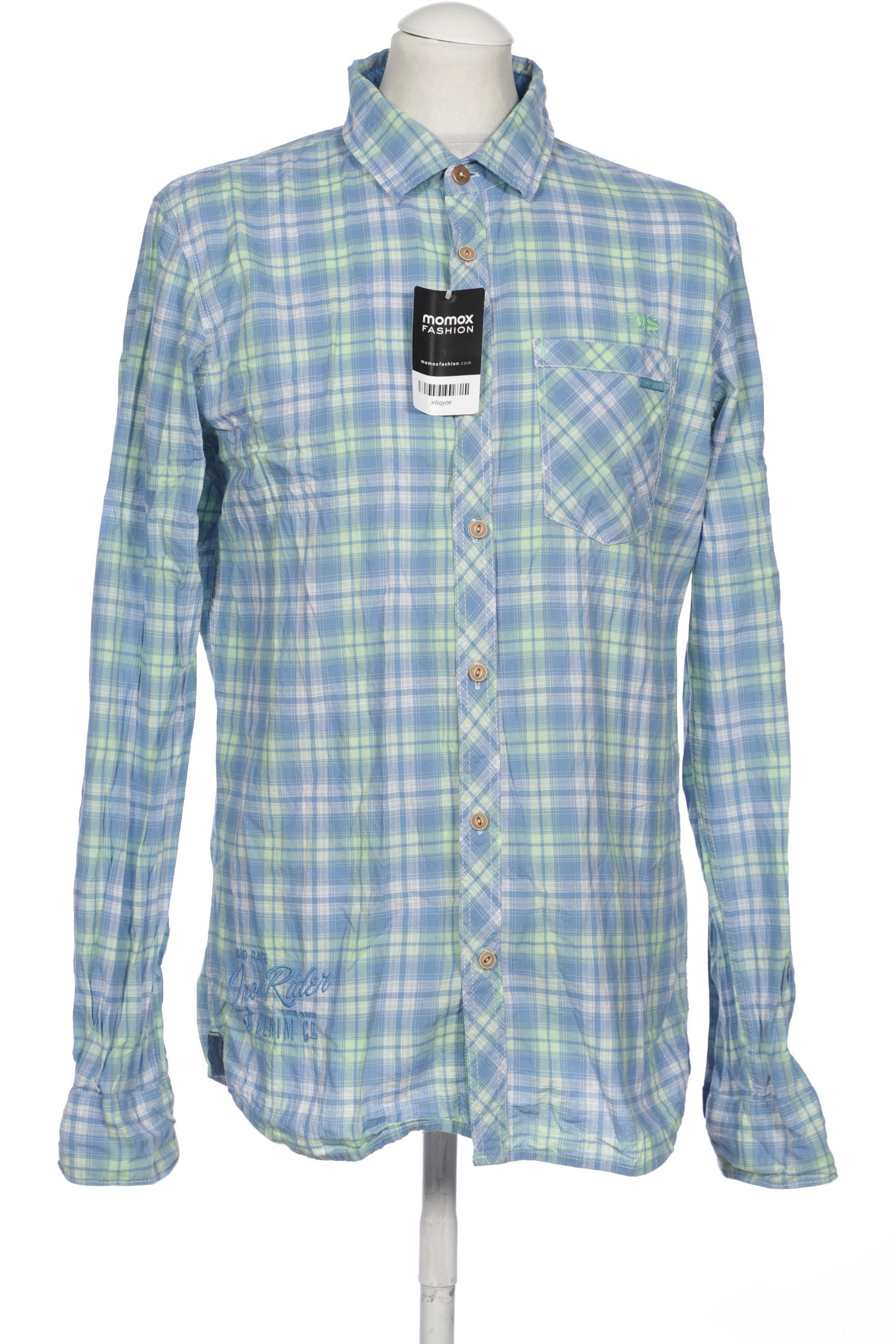 

Camp David Herren Hemd, blau