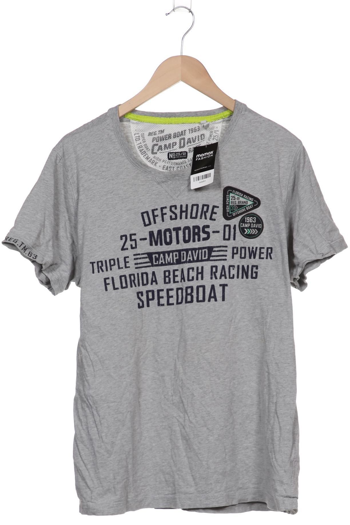 

Camp David Herren T-Shirt, grau