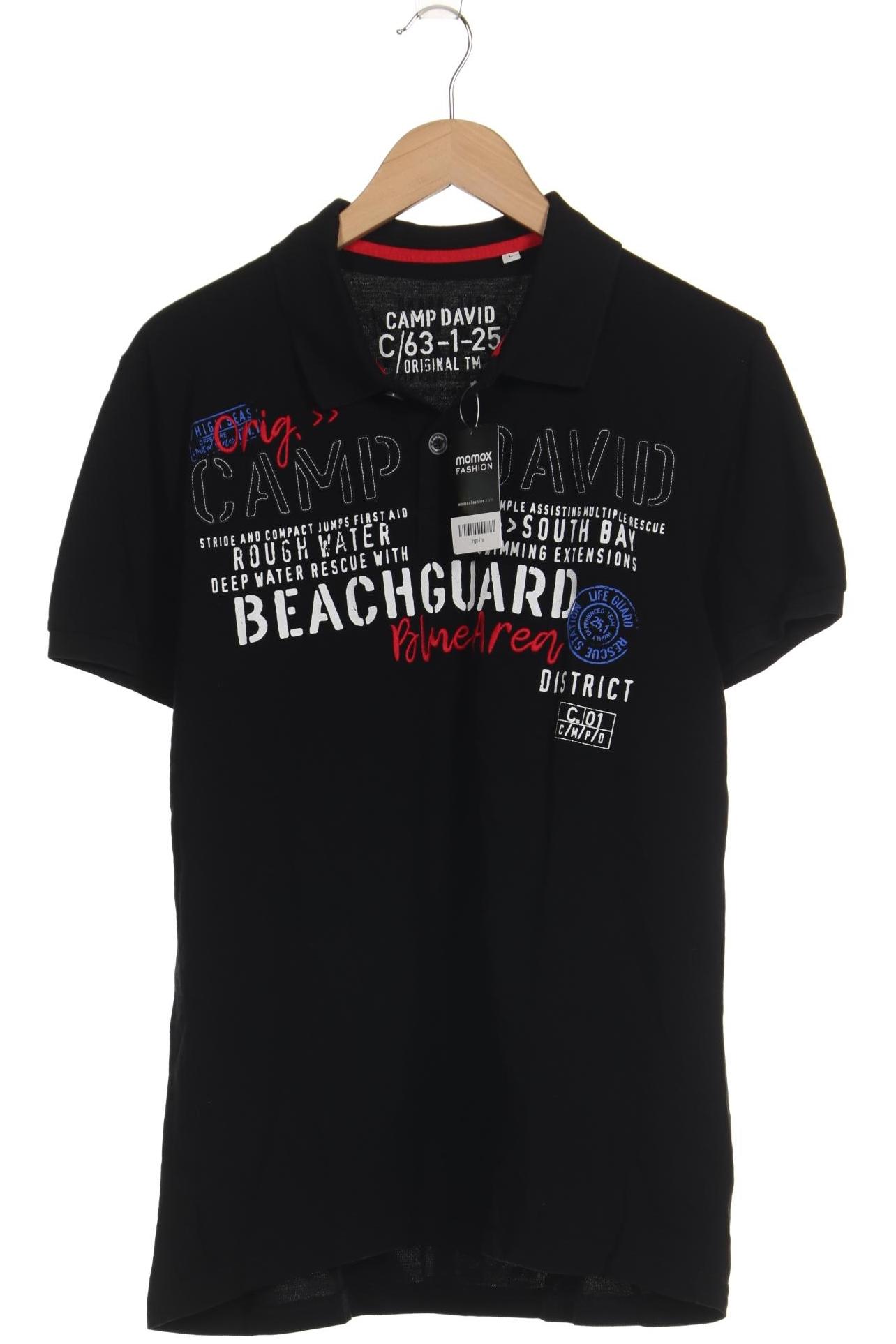 

Camp David Herren Poloshirt, schwarz, Gr. 52