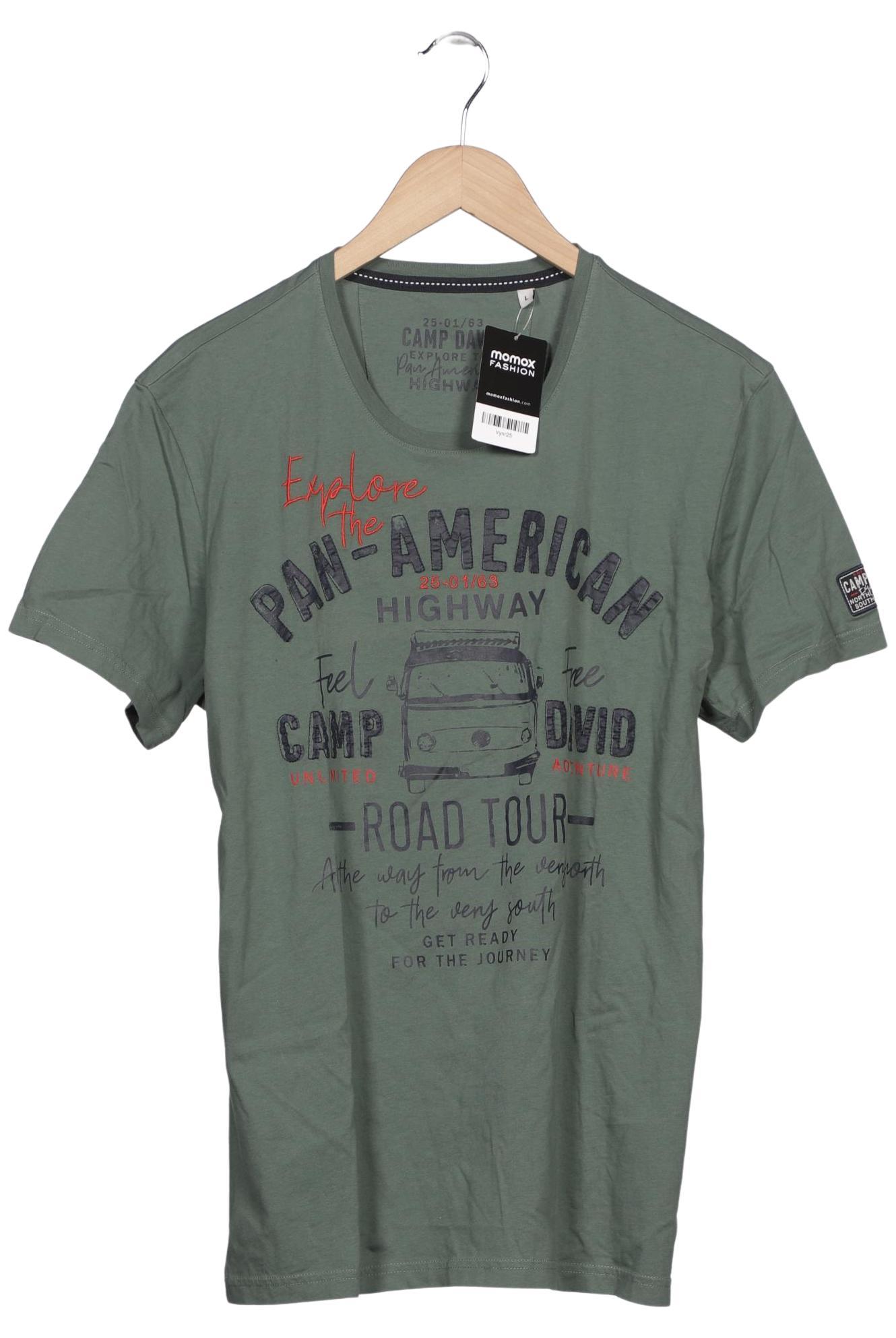 

Camp David Herren T-Shirt, grün, Gr. 52