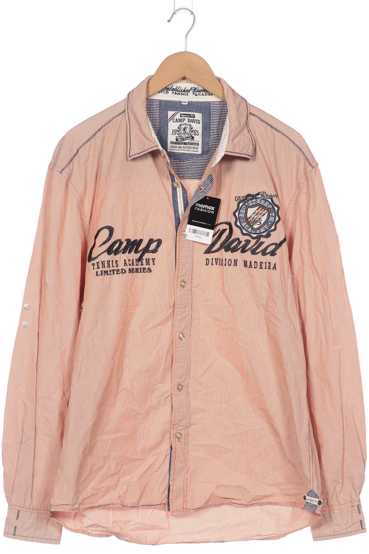 

Camp David Herren Hemd, orange, Gr. 56