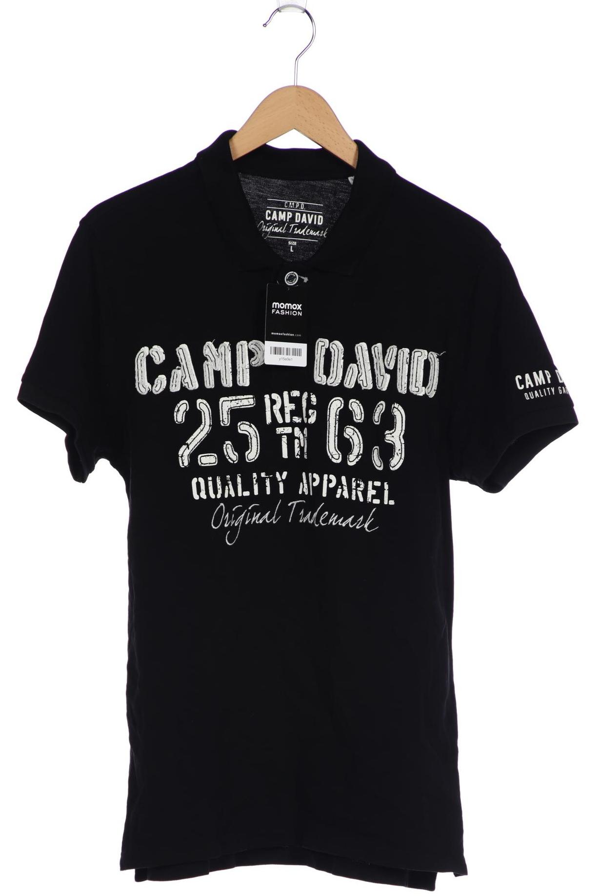 

Camp David Herren Poloshirt, schwarz, Gr. 52