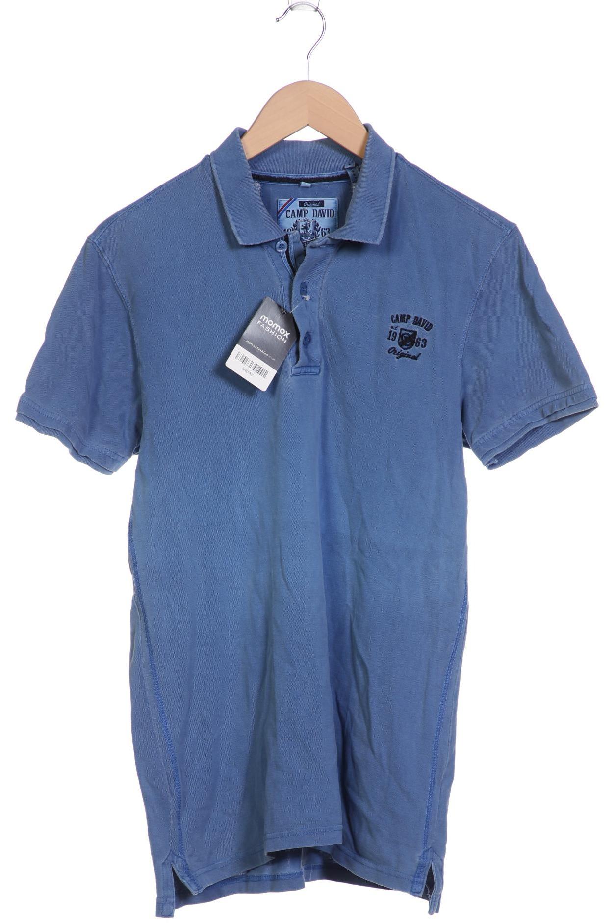 

Camp David Herren Poloshirt, blau