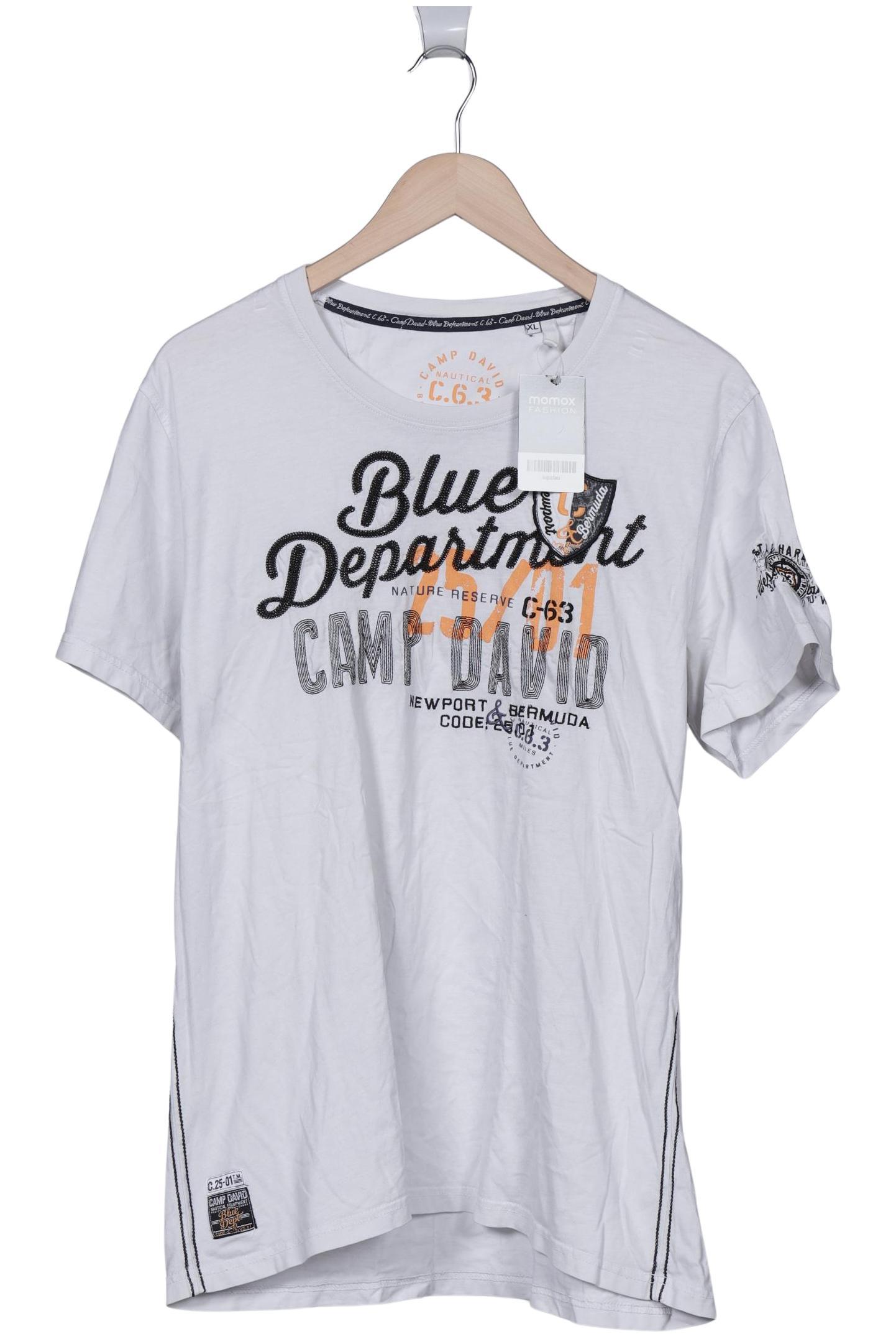 

Camp David Herren T-Shirt, weiß, Gr. 54