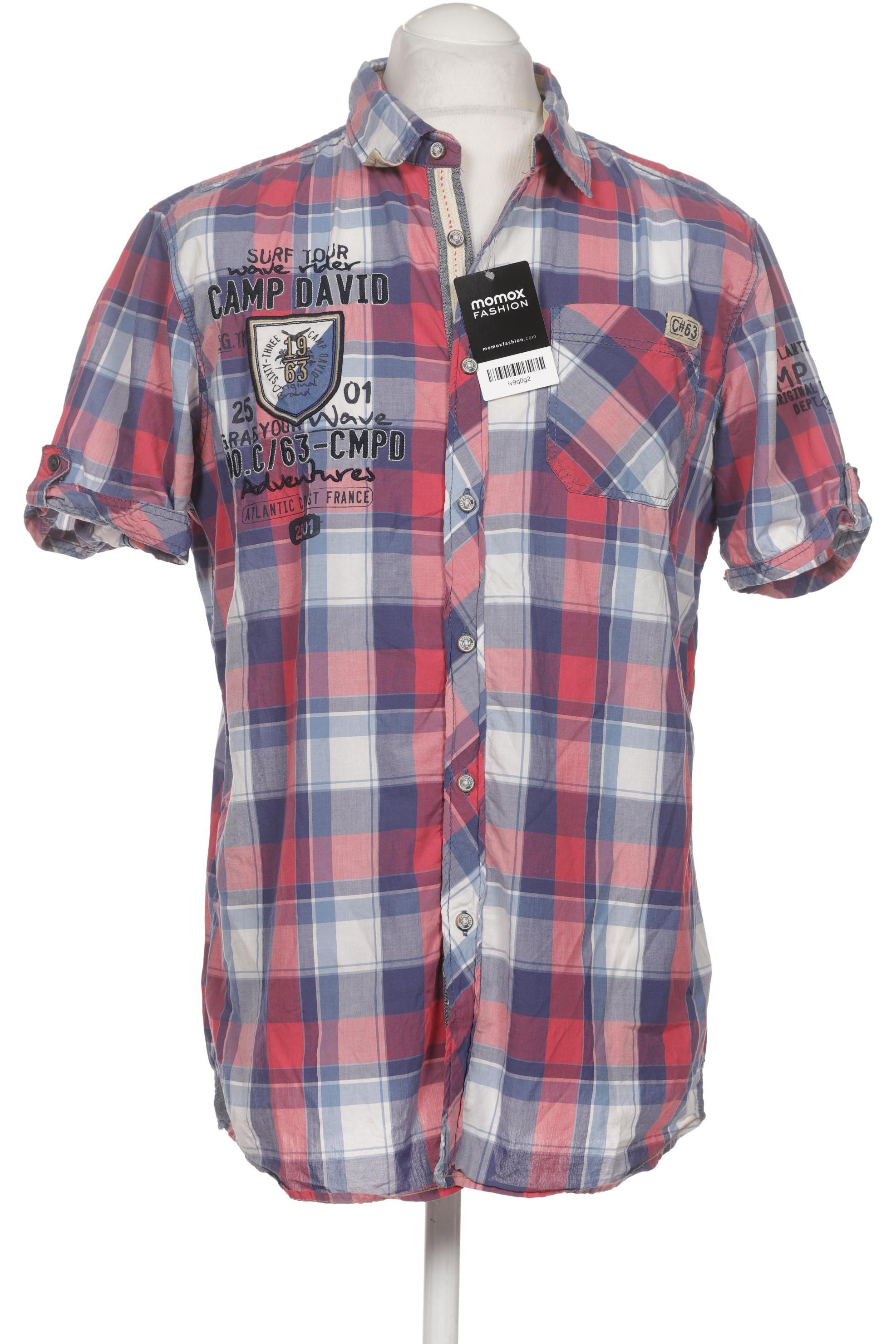 

Camp David Herren Hemd, blau, Gr. 52