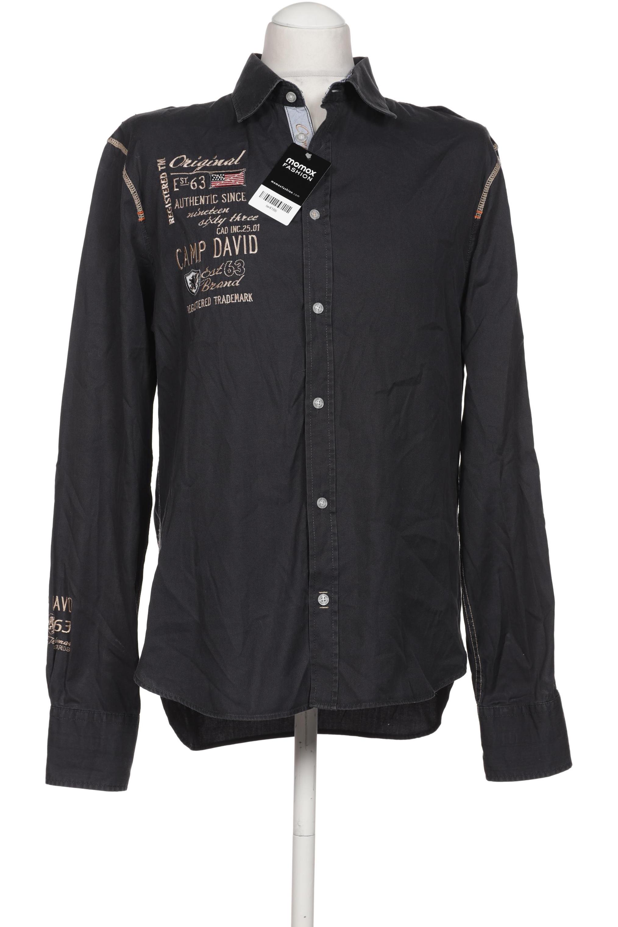 

Camp David Herren Hemd, marineblau