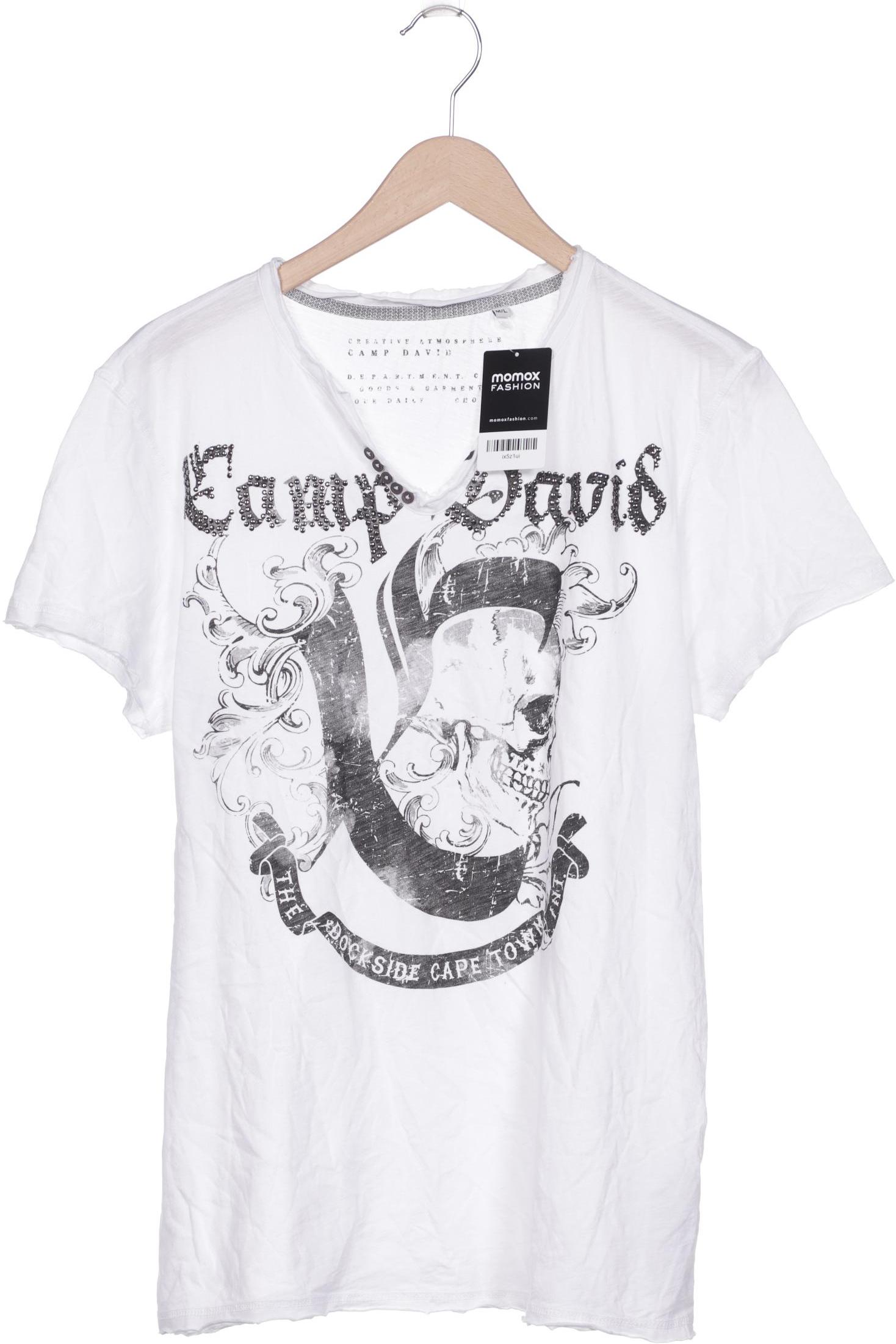 

Camp David Herren T-Shirt, weiß