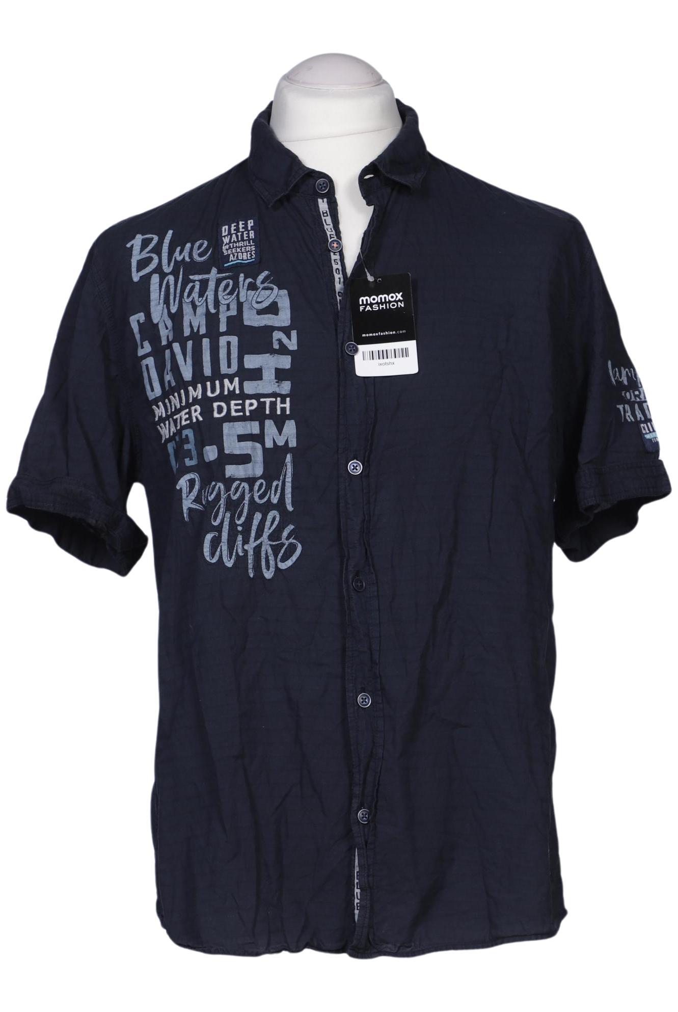 

Camp David Herren Hemd, marineblau, Gr. 52