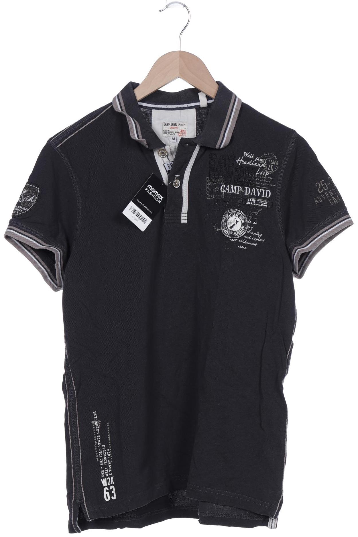 

Camp David Herren Poloshirt, schwarz