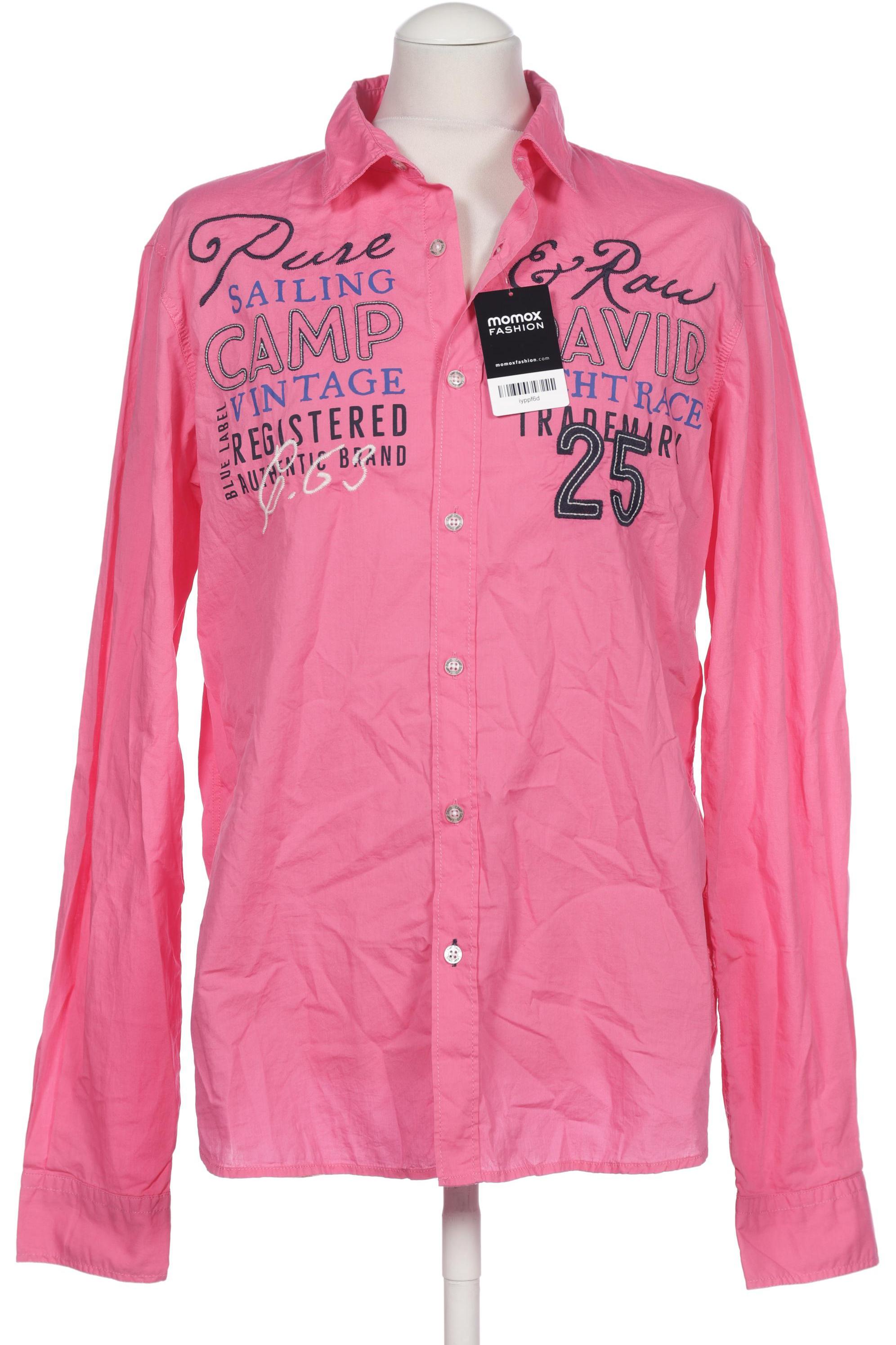 

Camp David Herren Hemd, pink